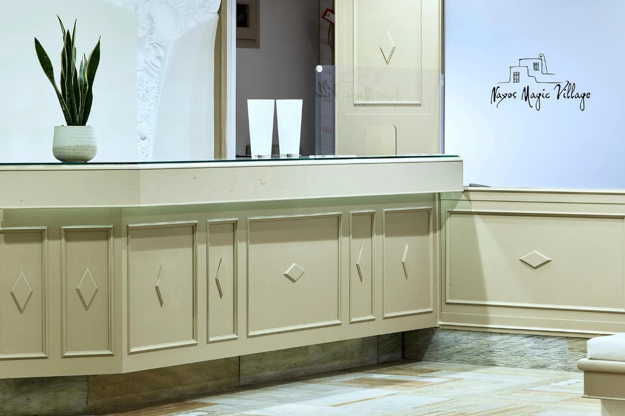 Lobby or reception in Naxos Magic Village