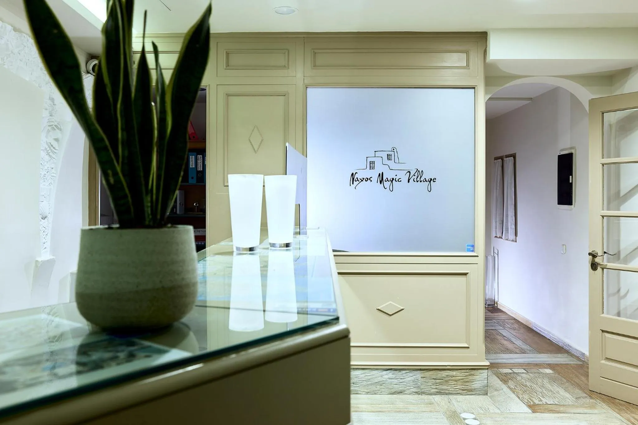 Lobby or reception in Naxos Magic Village