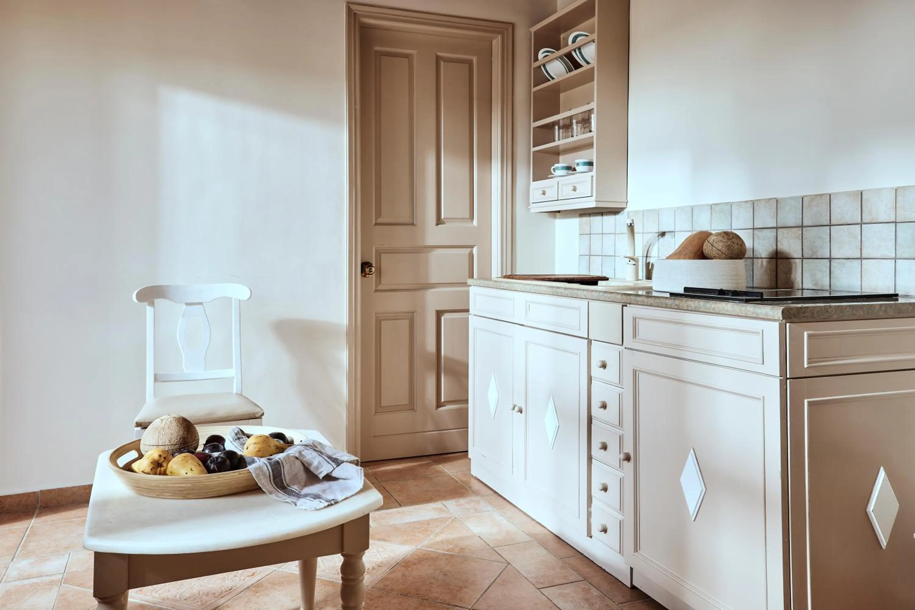 Kitchen or kitchenette in Naxos Magic Village