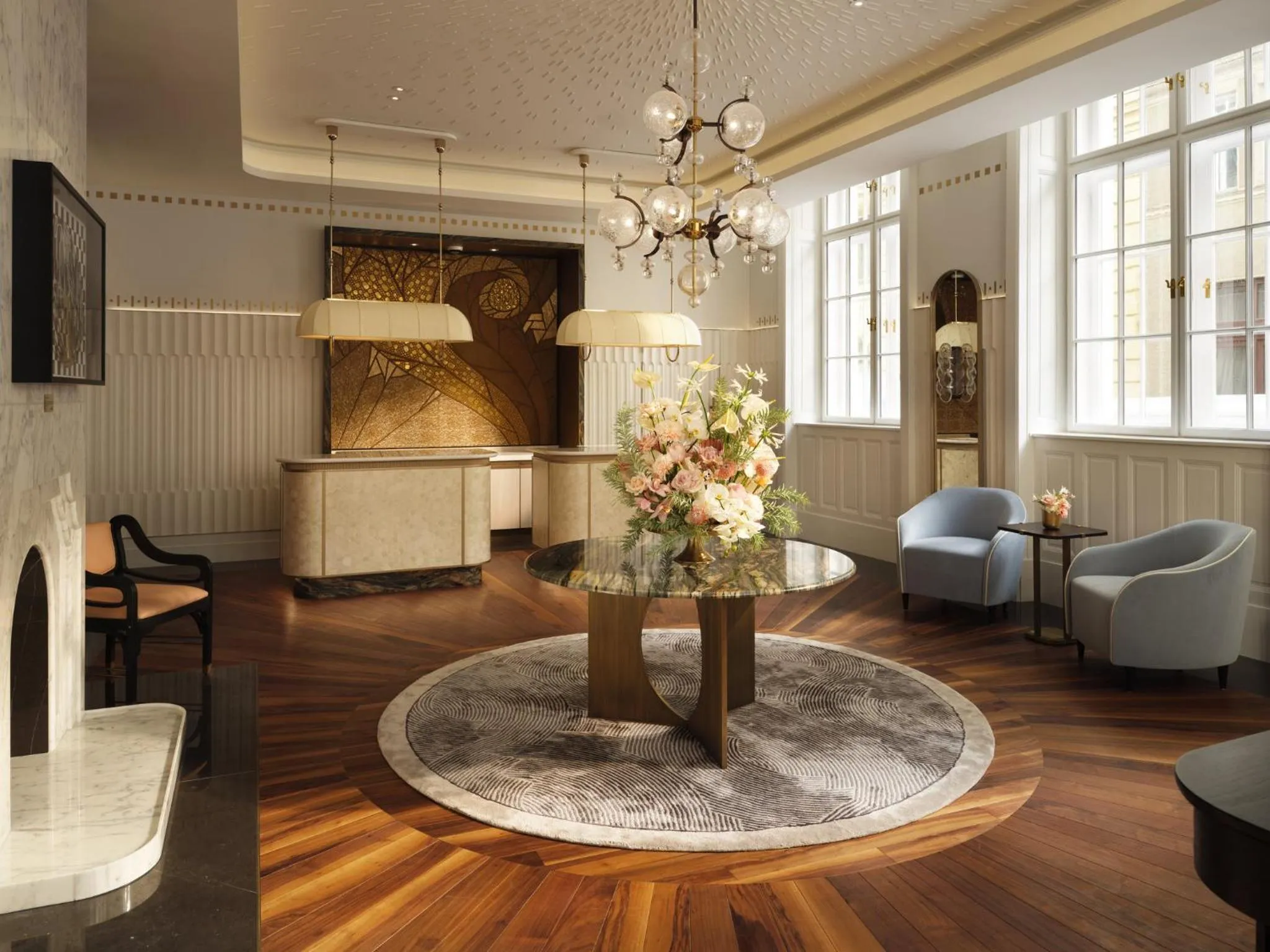 Lobby or reception in Mandarin Oriental, Vienna