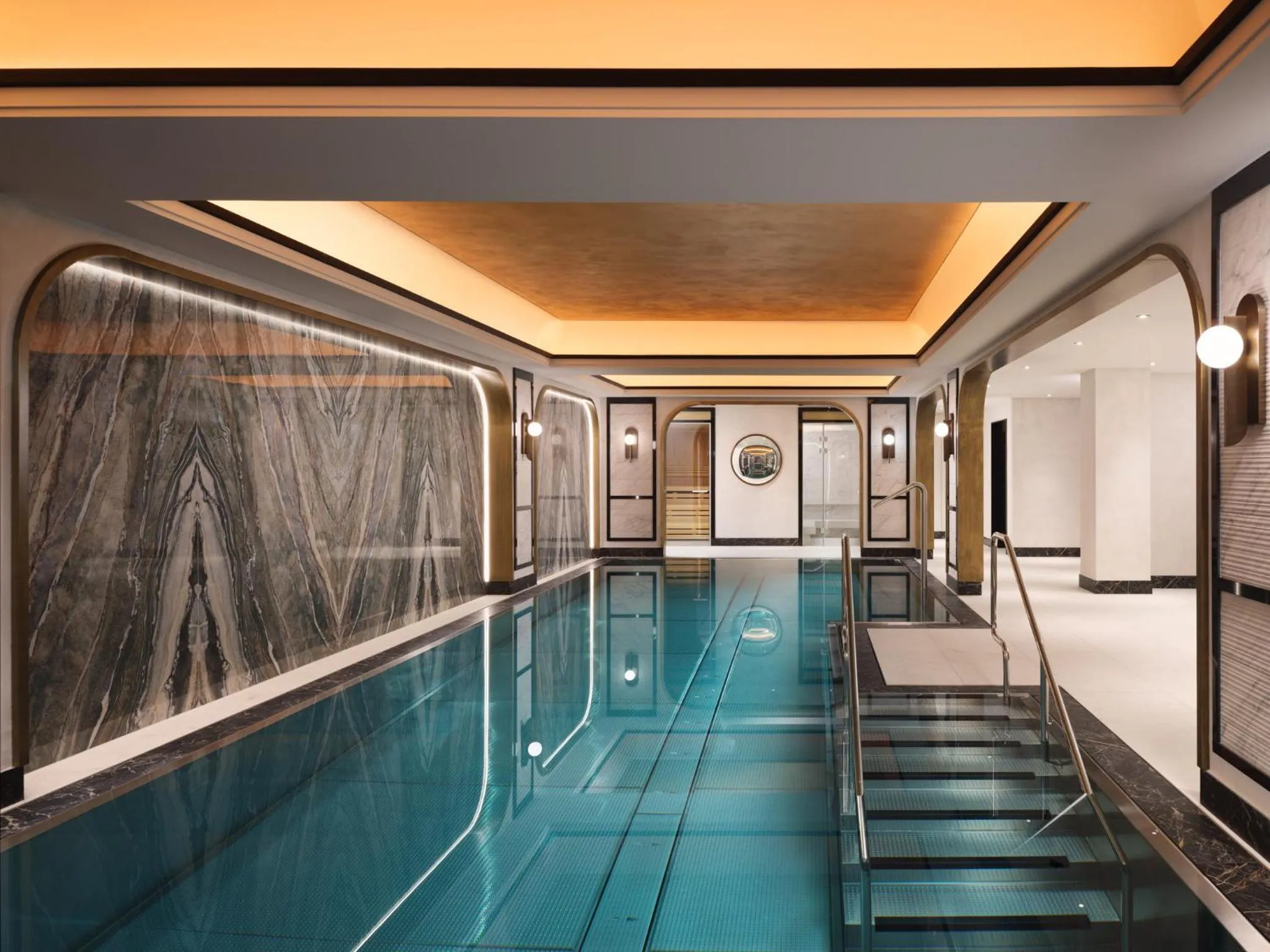 Swimming pool in Mandarin Oriental, Vienna