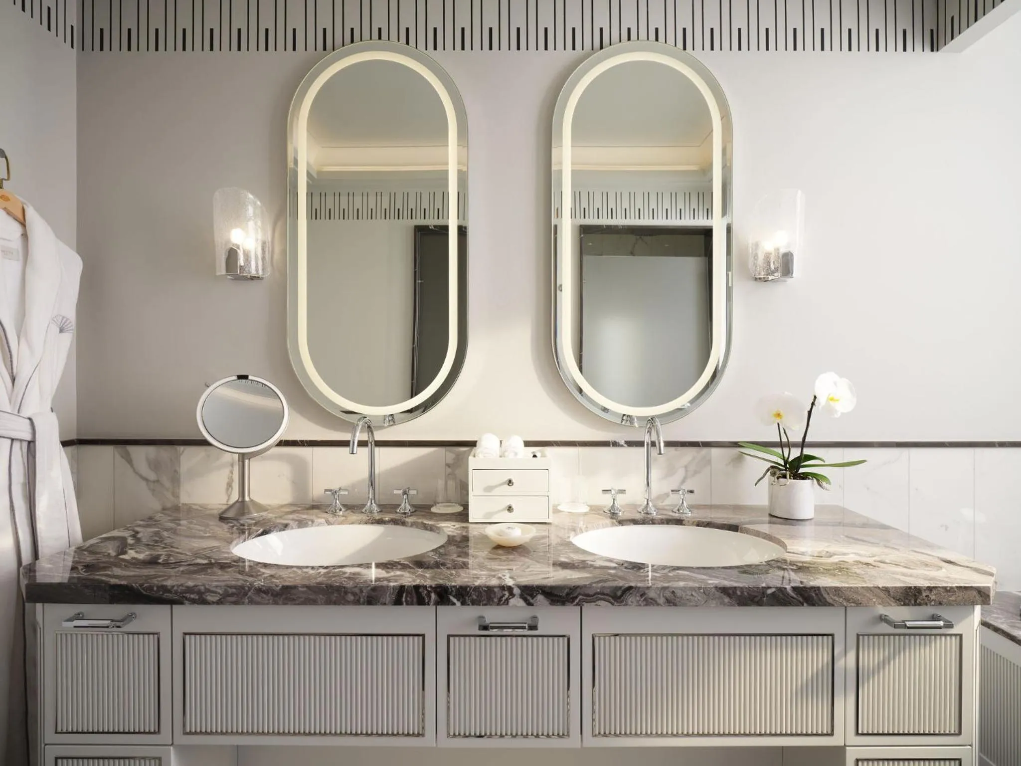 Bathroom in Mandarin Oriental, Vienna