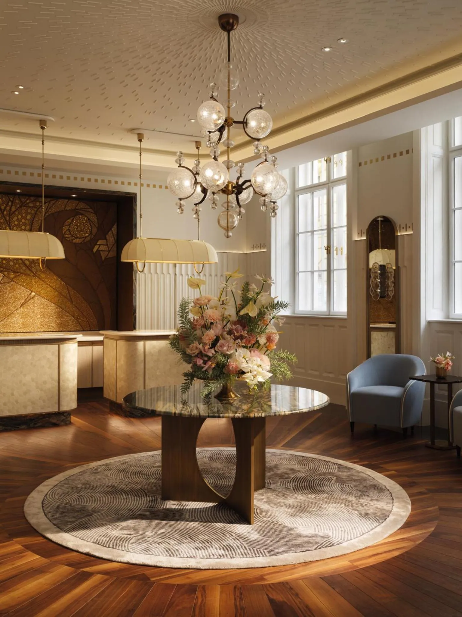 Lobby or reception in Mandarin Oriental, Vienna