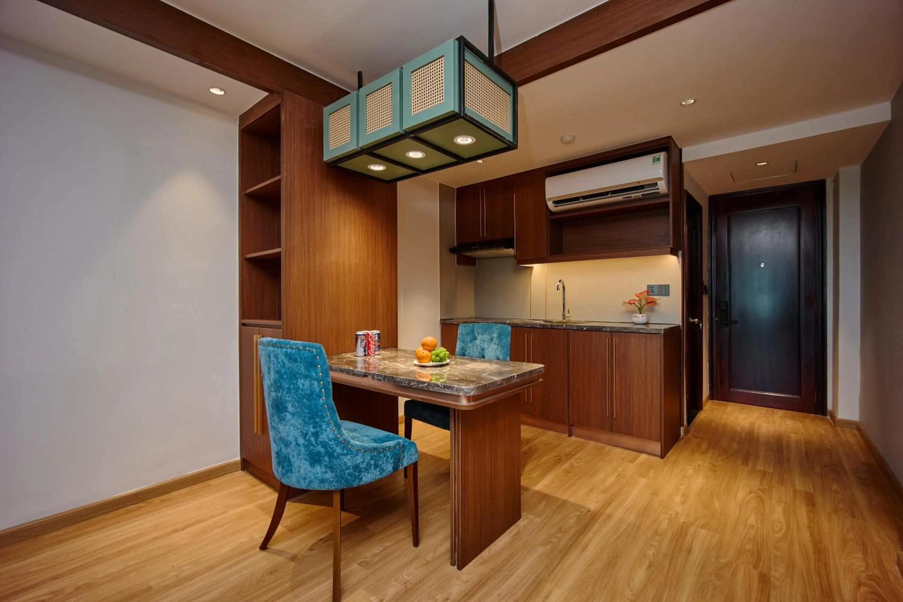 Kitchen or kitchenette in Elite Luxury Hotel