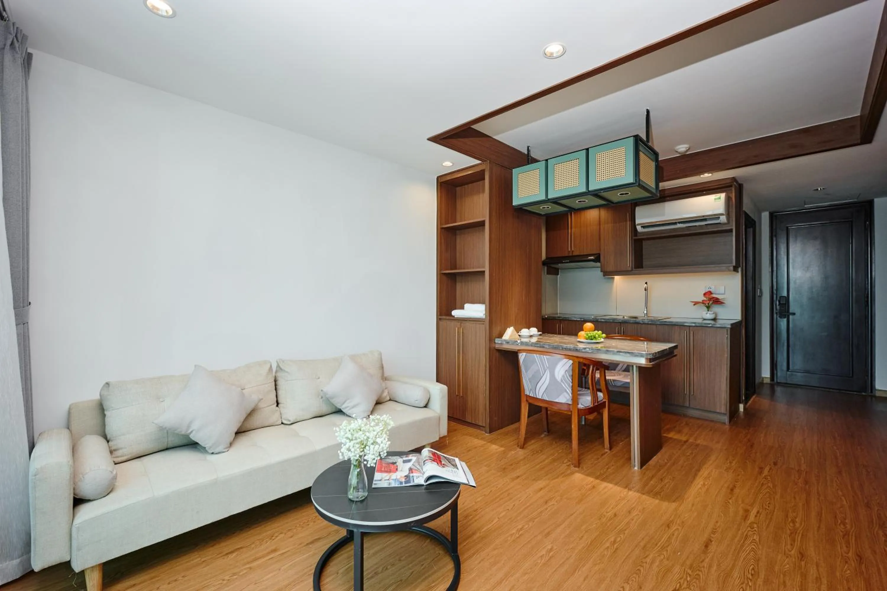 Kitchen or kitchenette in Elite Luxury Hotel