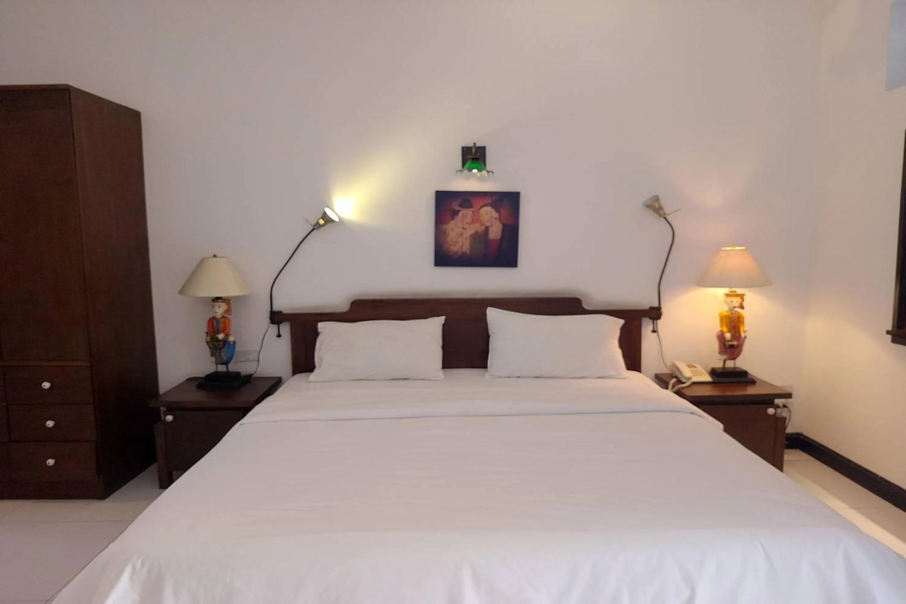 Bed in Baan Orawee Boutique Hotel