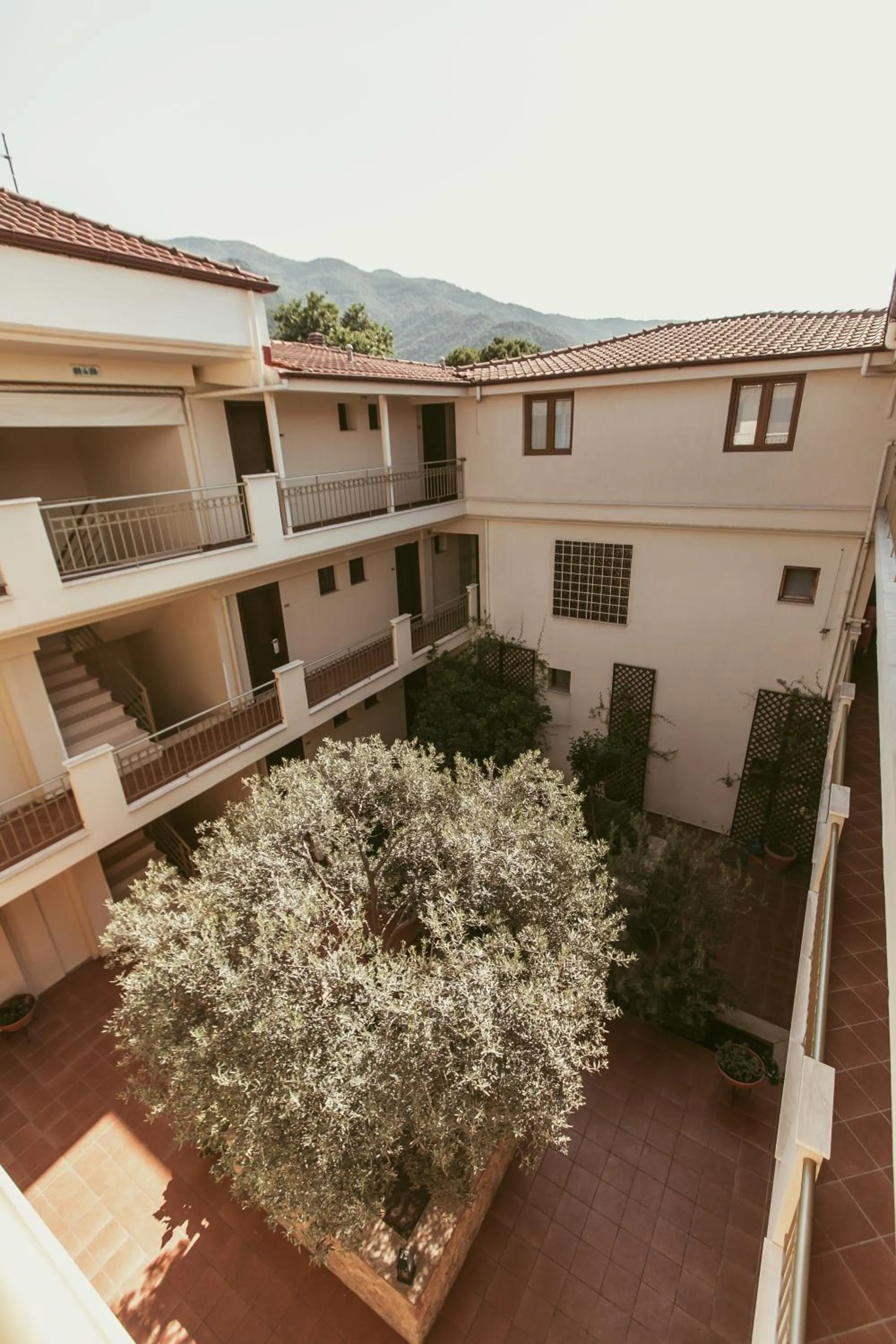 Patio in Electra Hotel