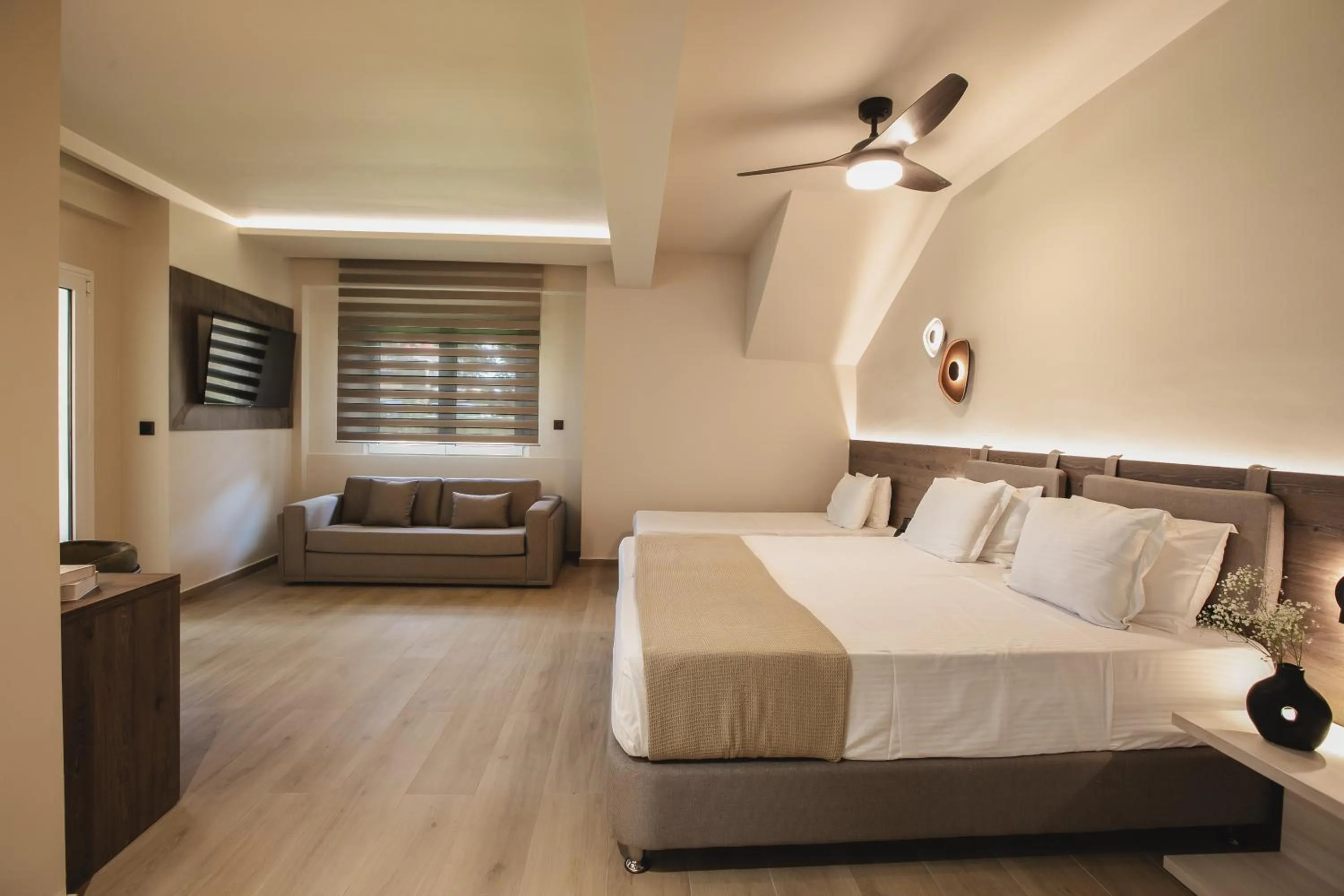 Bed in Electra Hotel