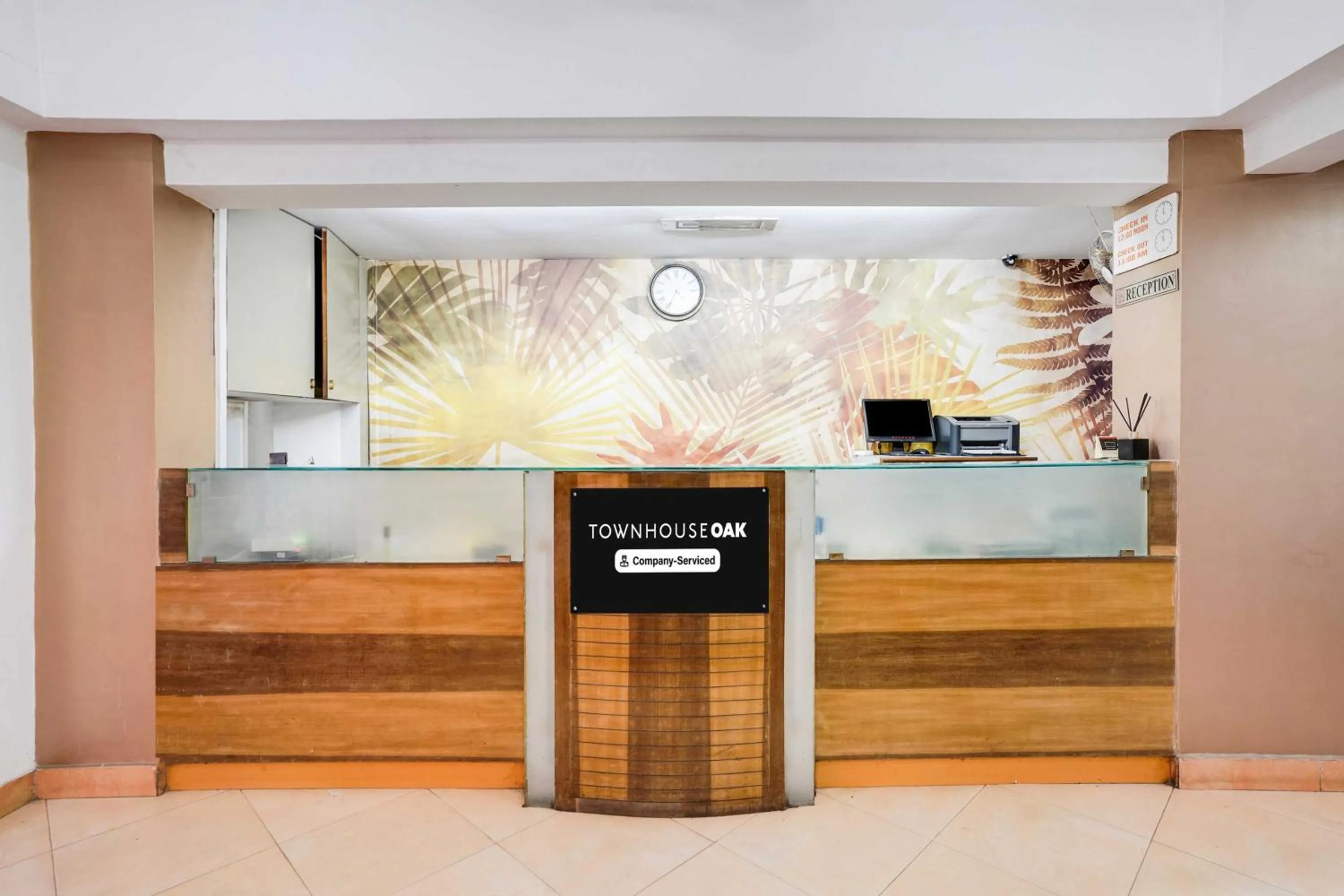 Lobby or reception in Townhouse Oak Margao Market