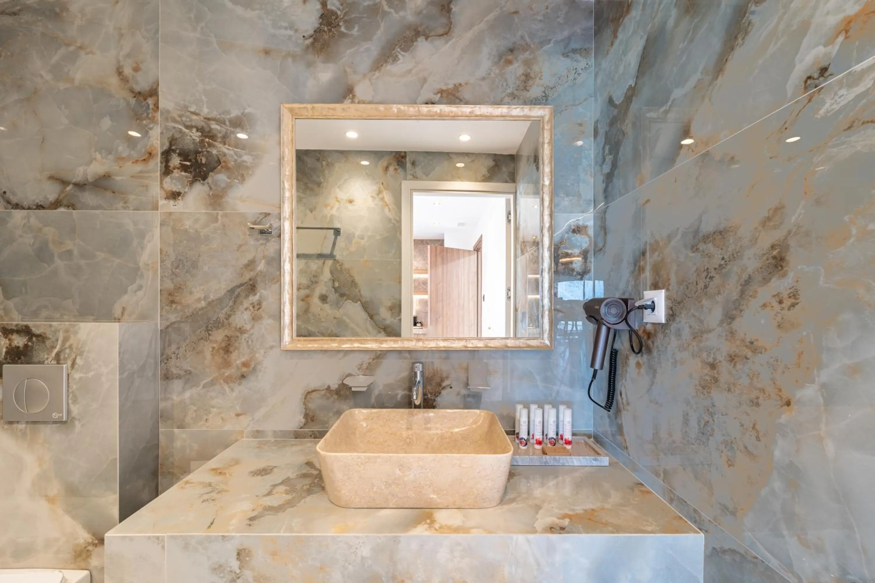 Bathroom in Philia Center Suites