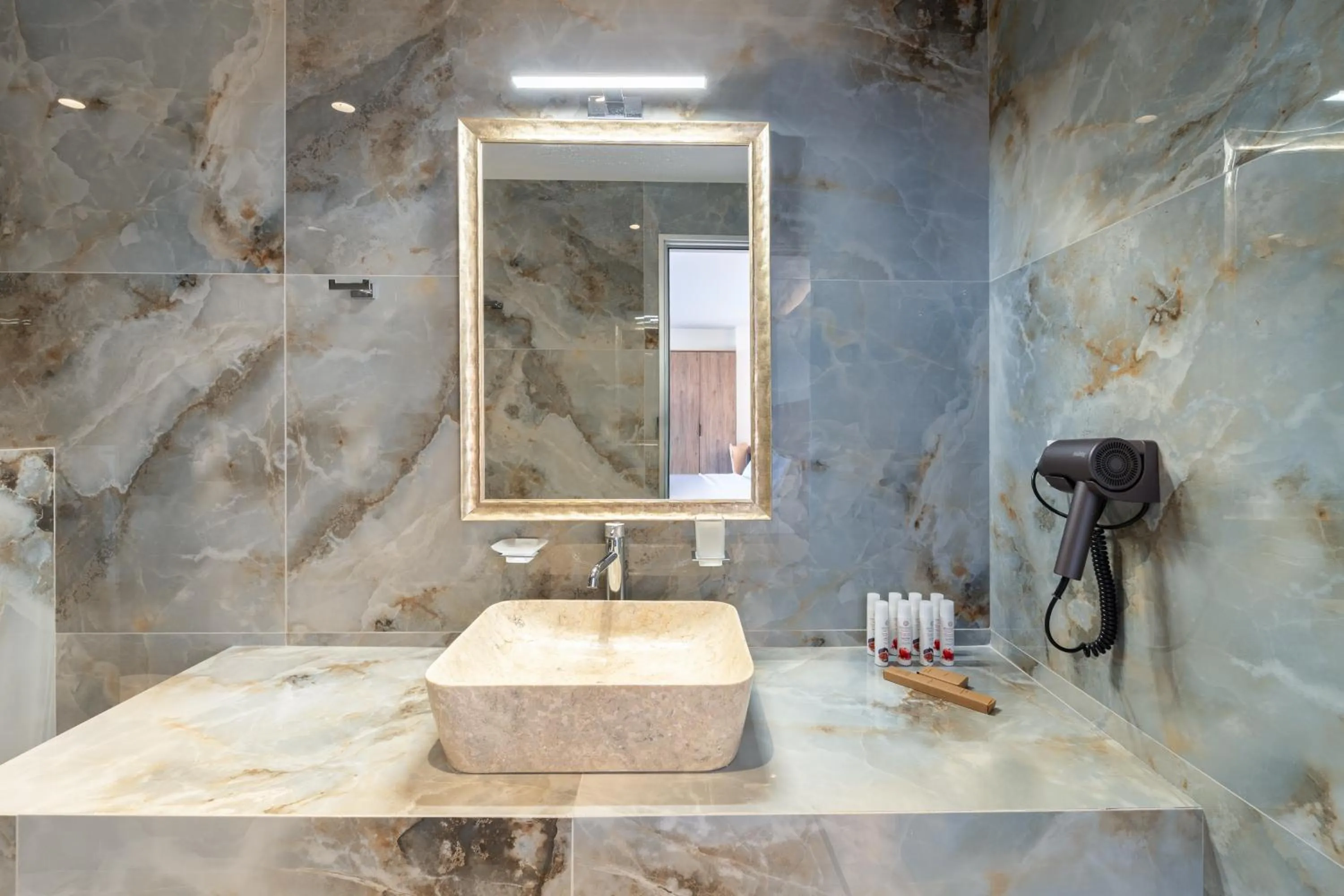 Bathroom in Philia Center Suites