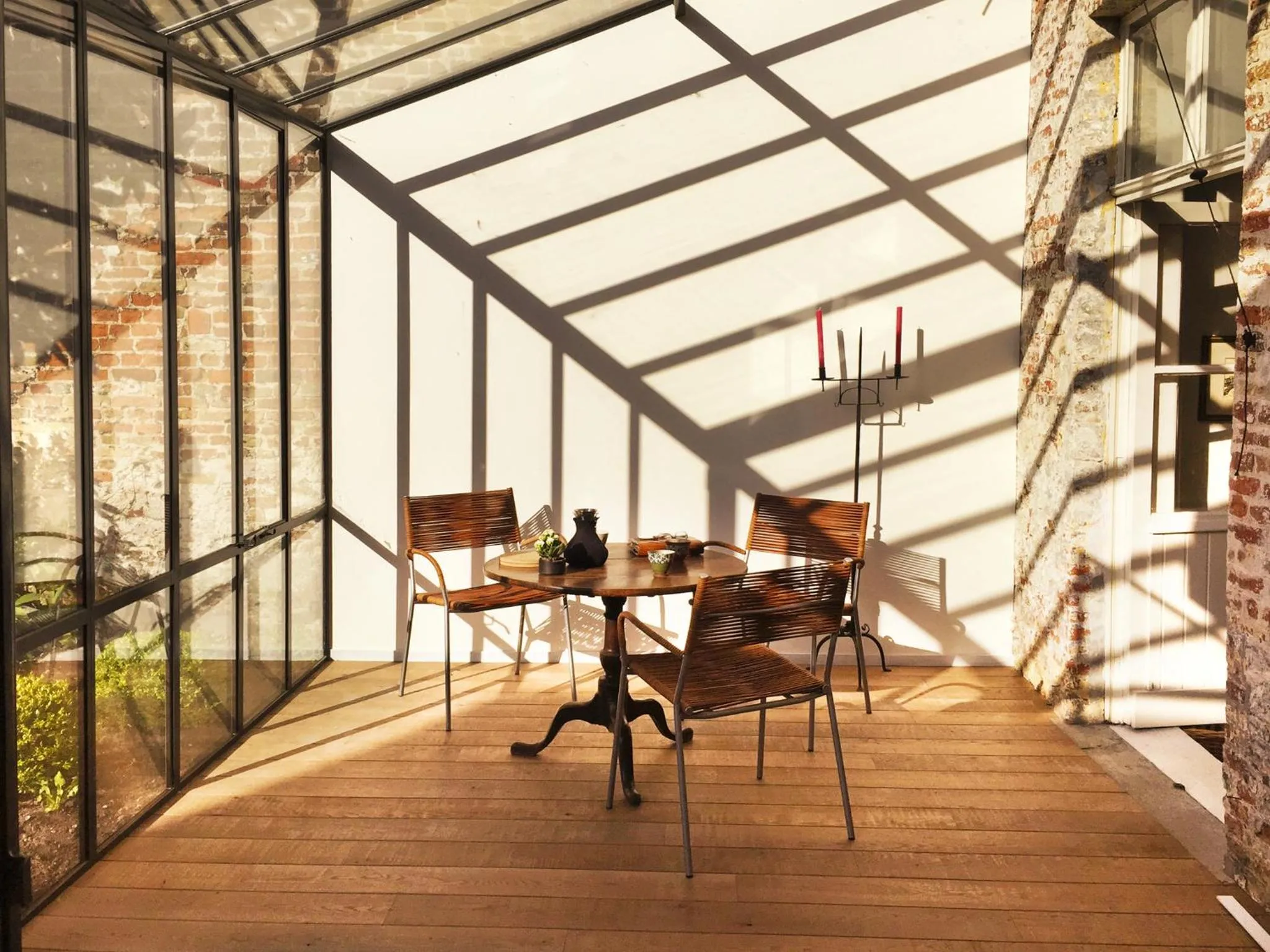 Patio in B&B Alphabet - Luxury Guesthouse and Art Gallery