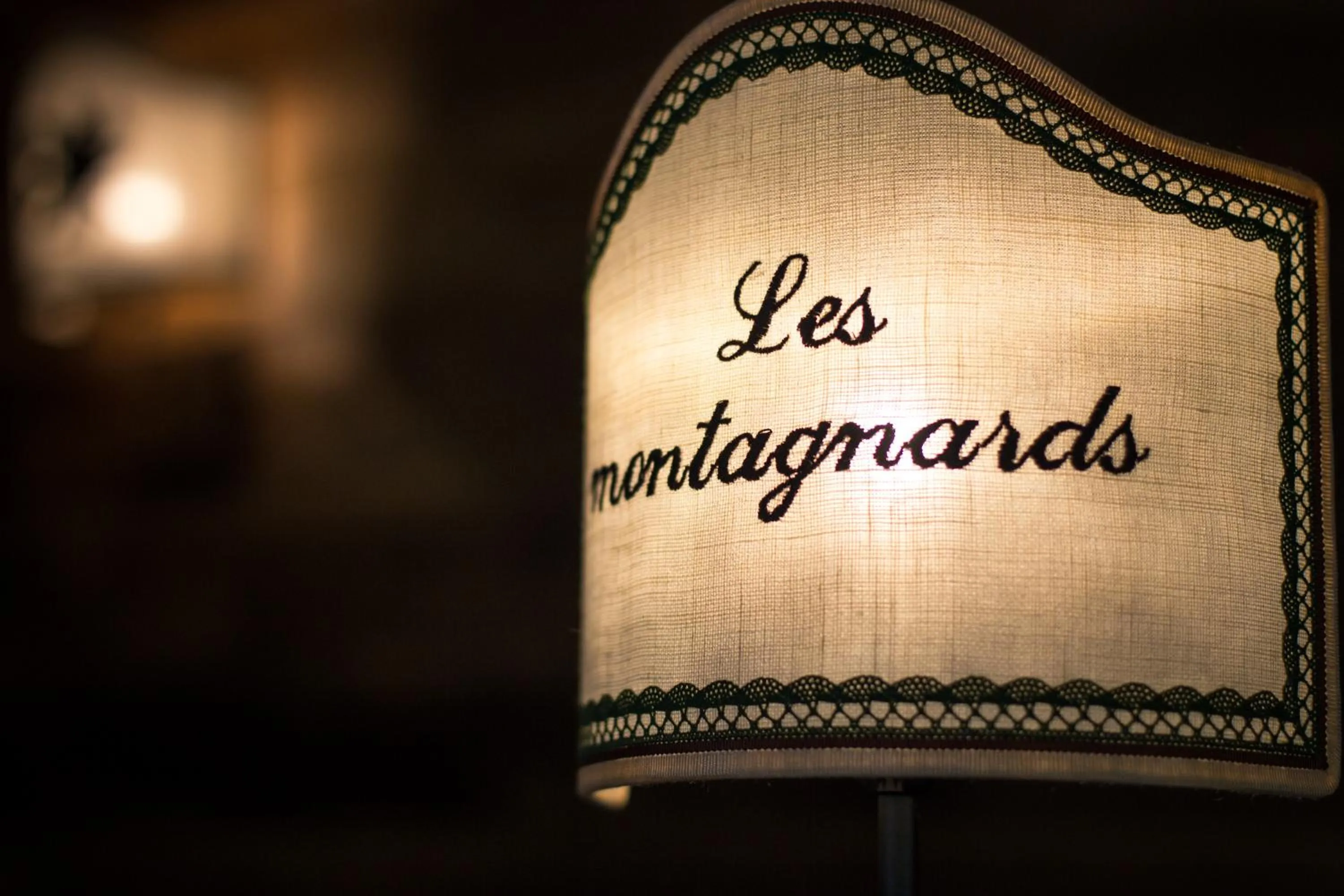 Decorative detail in Hotel Les Montagnards