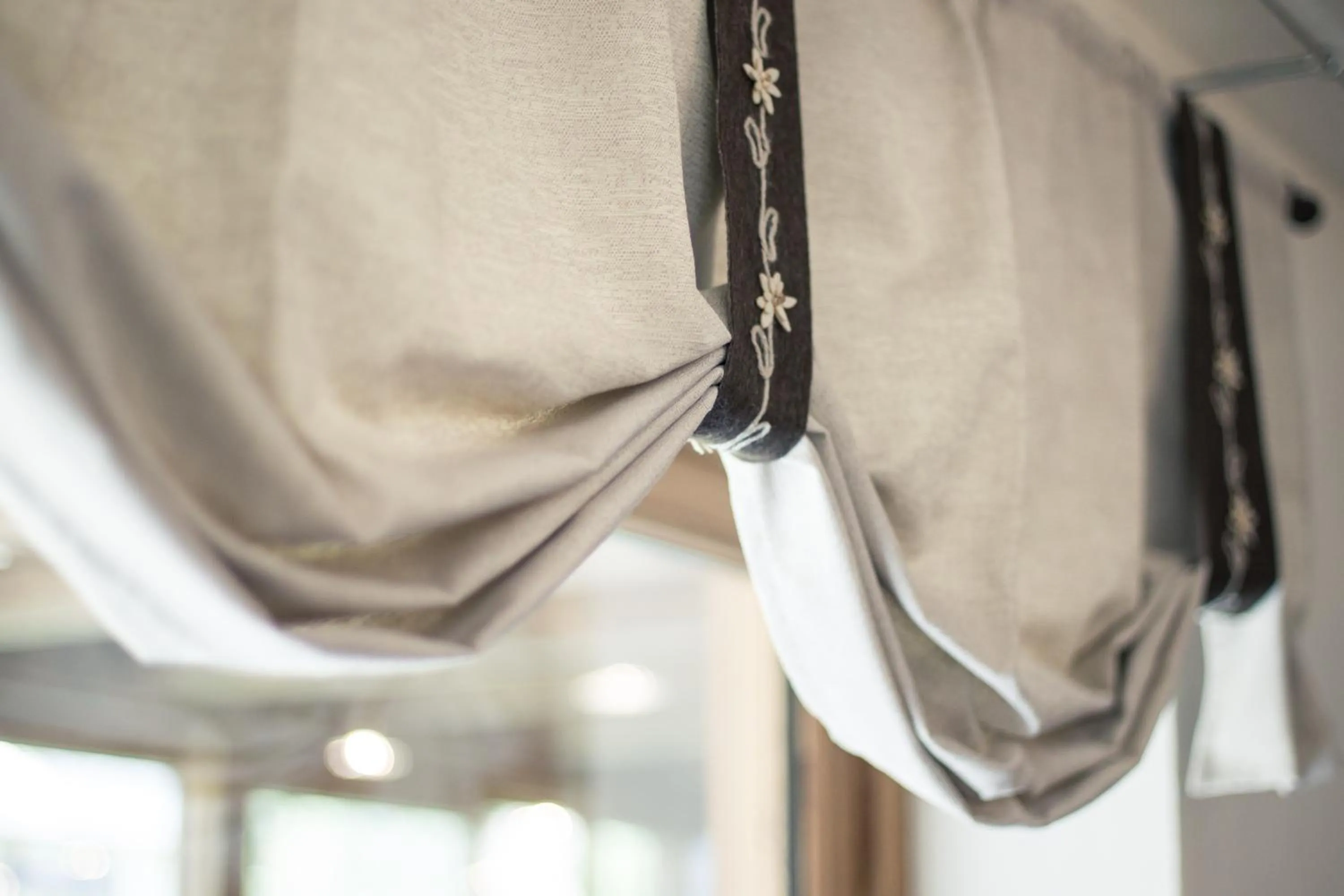 Decorative detail in Hotel Les Montagnards