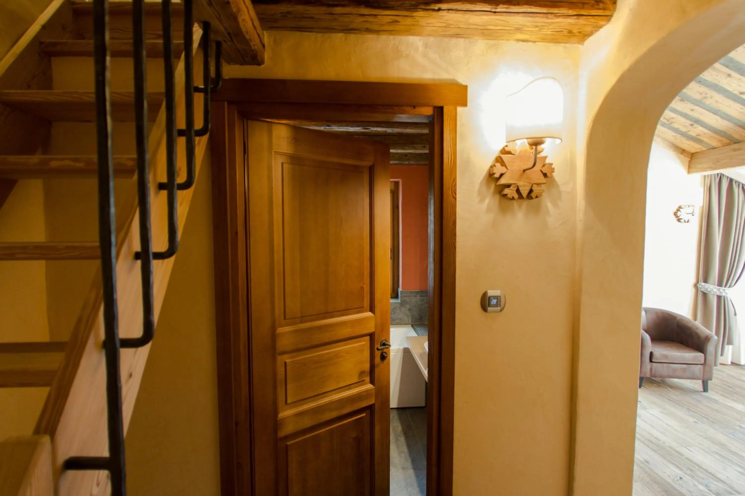 Bedroom in Hotel Les Montagnards