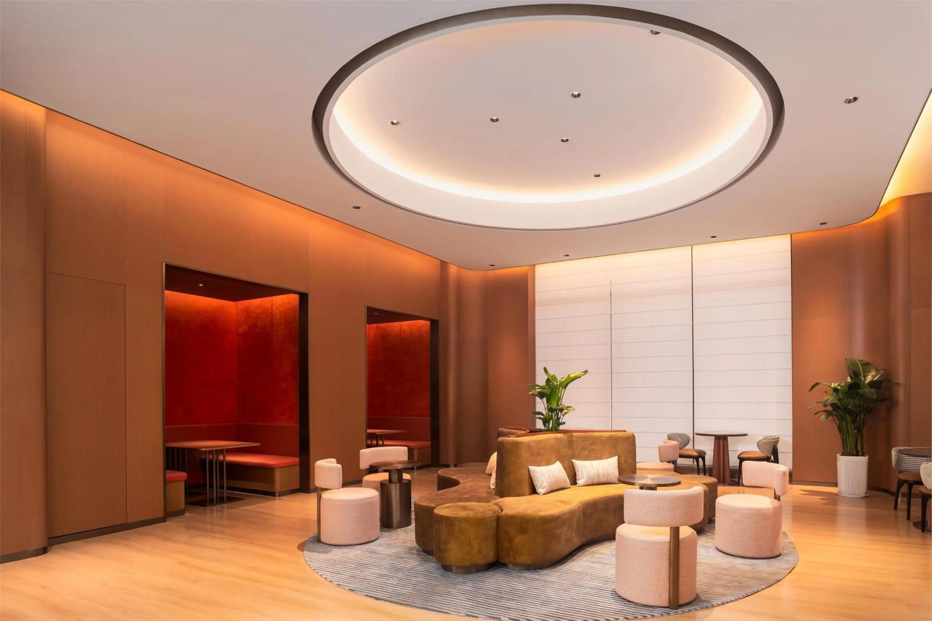 Lobby or reception in Hilton Garden Inn Xinyang East Railway Station