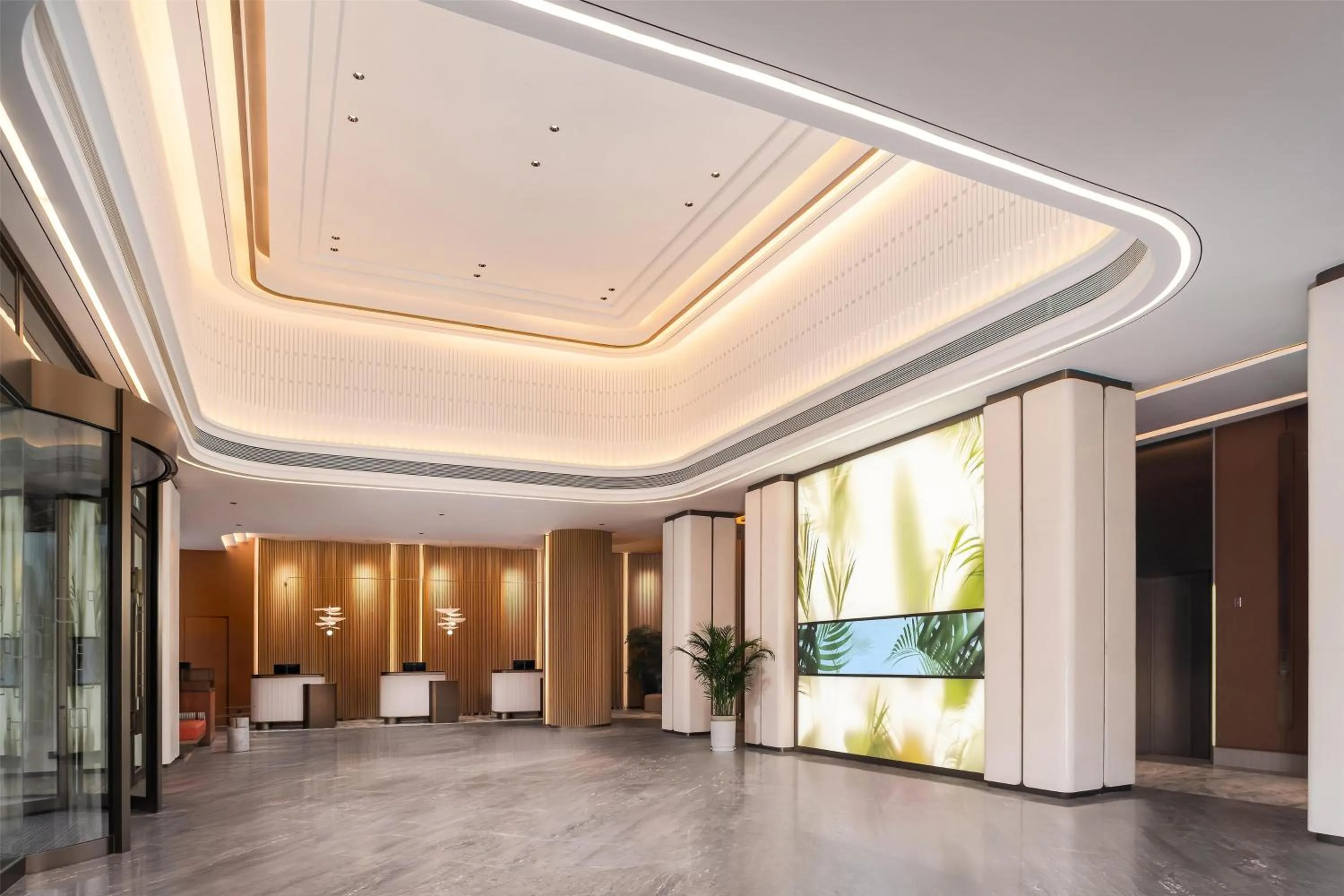 Lobby or reception in Hilton Garden Inn Xinyang East Railway Station