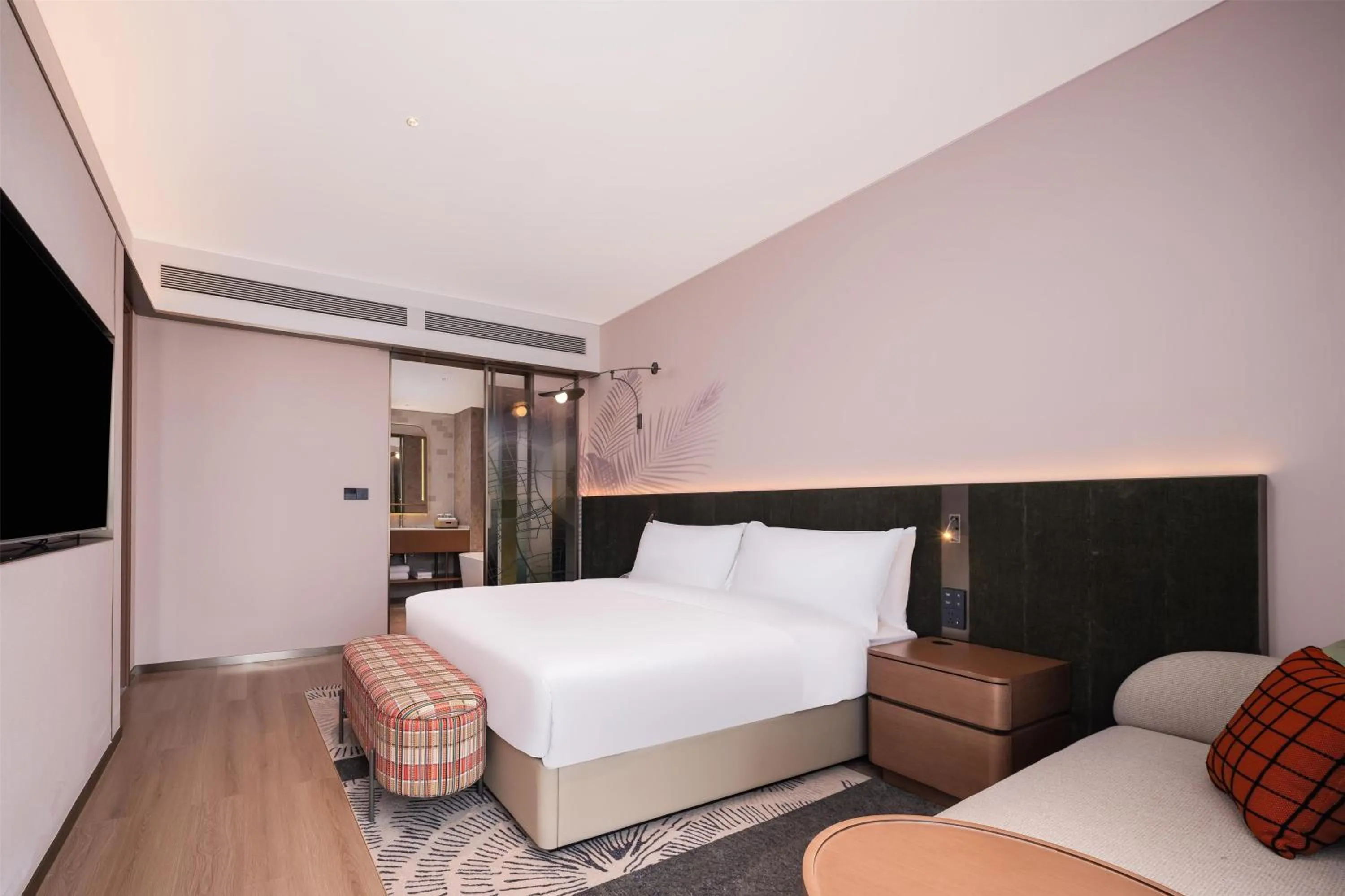 Bed in Hilton Garden Inn Xinyang East Railway Station