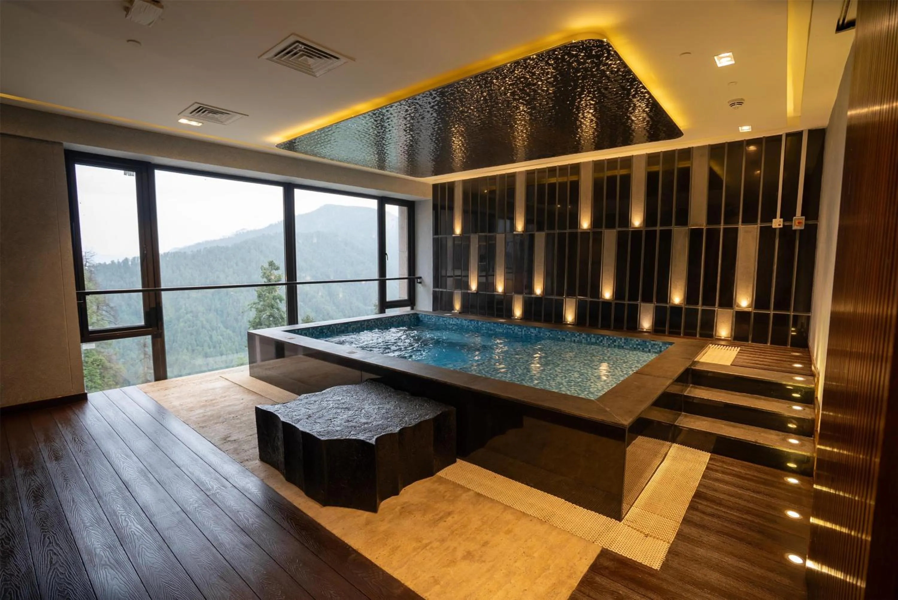 Pool view in Doubletree By Hilton Nathiagali