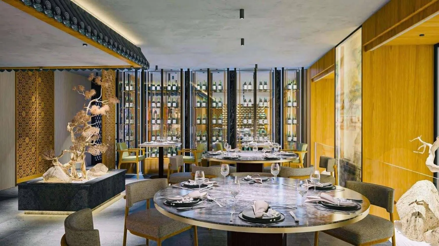 Restaurant/places to eat in Flower Hotel Ulaanbaatar