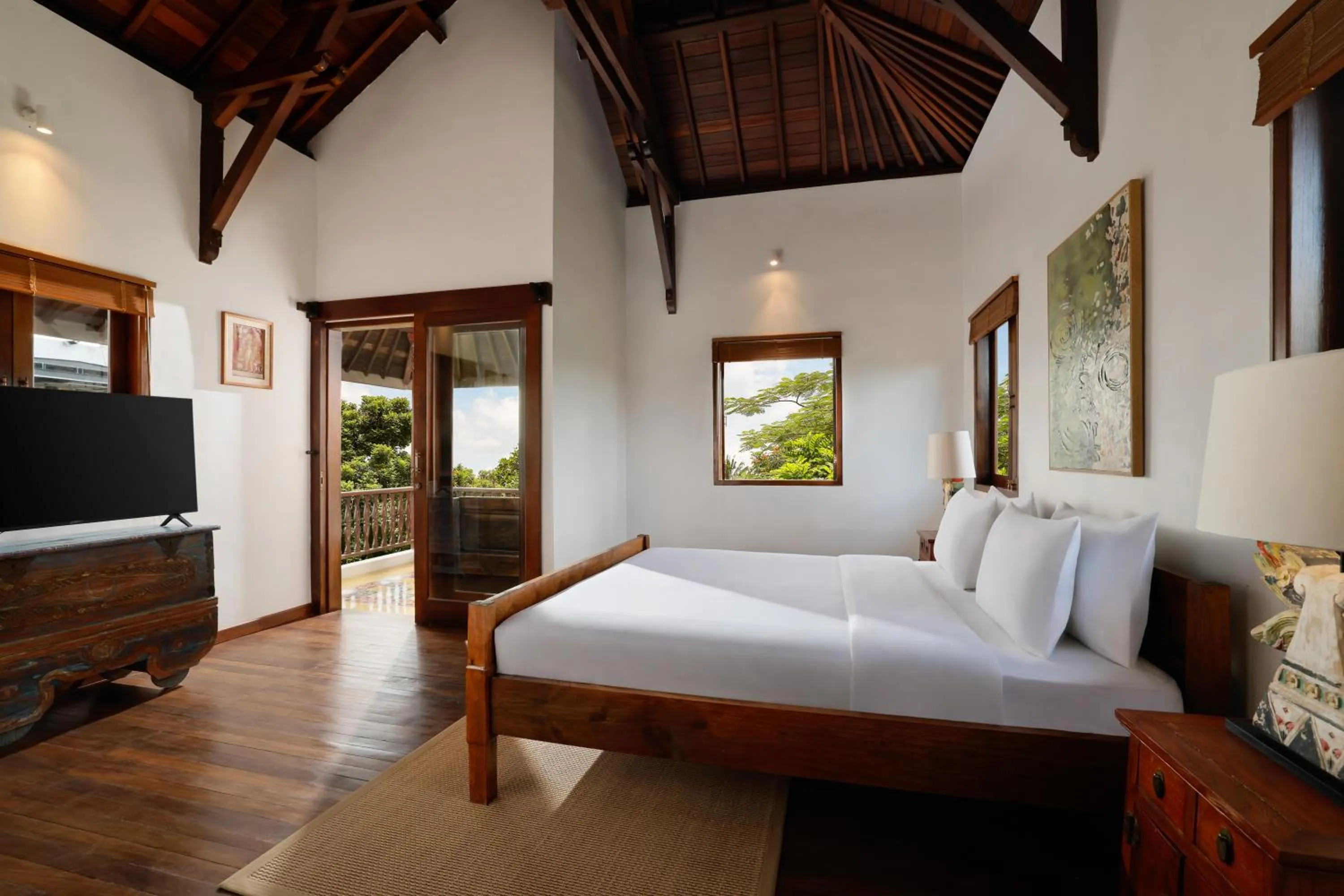 Bed in Villa Tropical Svasti by Nakula