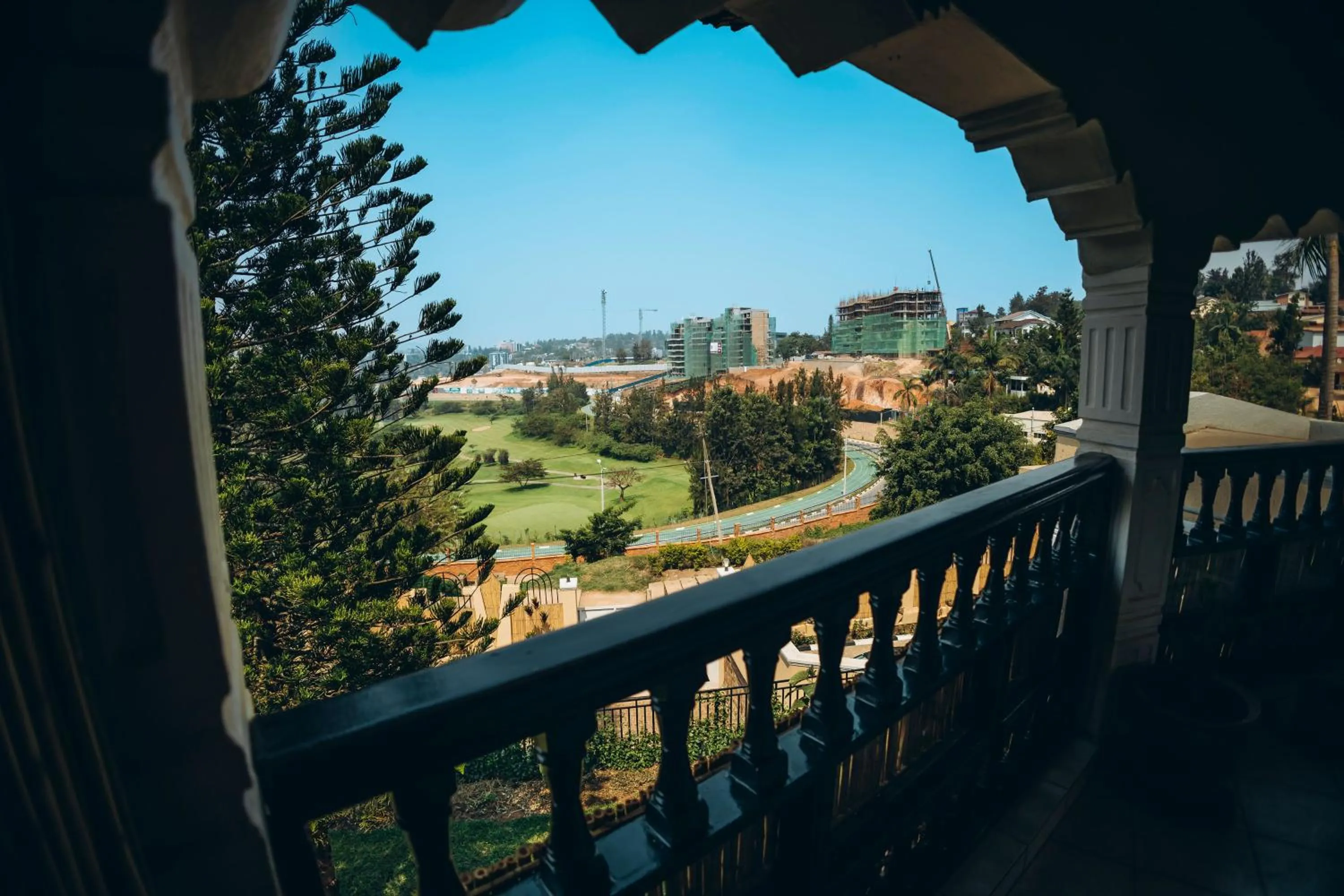 Property building in Eagle View Golf