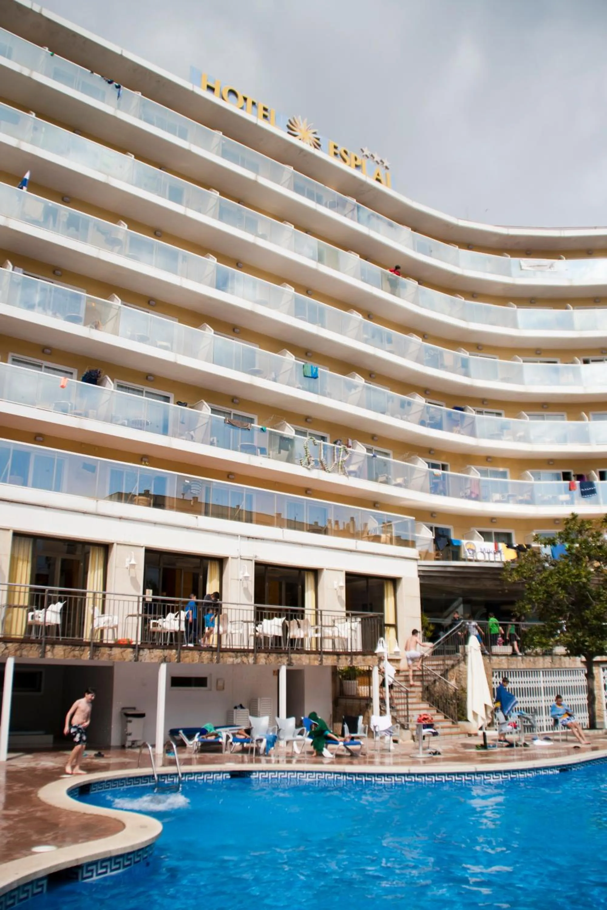 Property building, Swimming Pool in Hotel Esplai