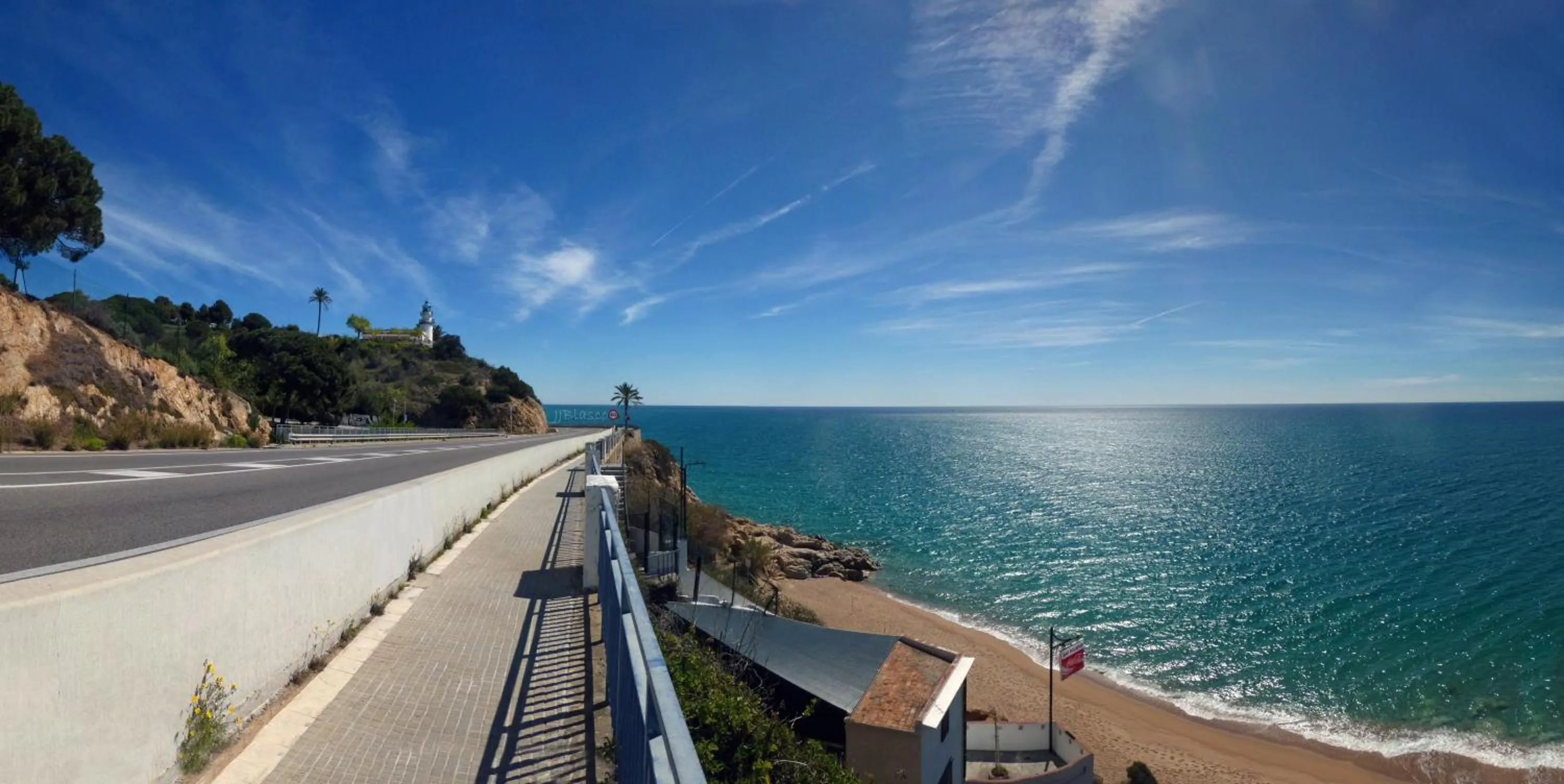 Beach, Sea View in Hotel Esplai
