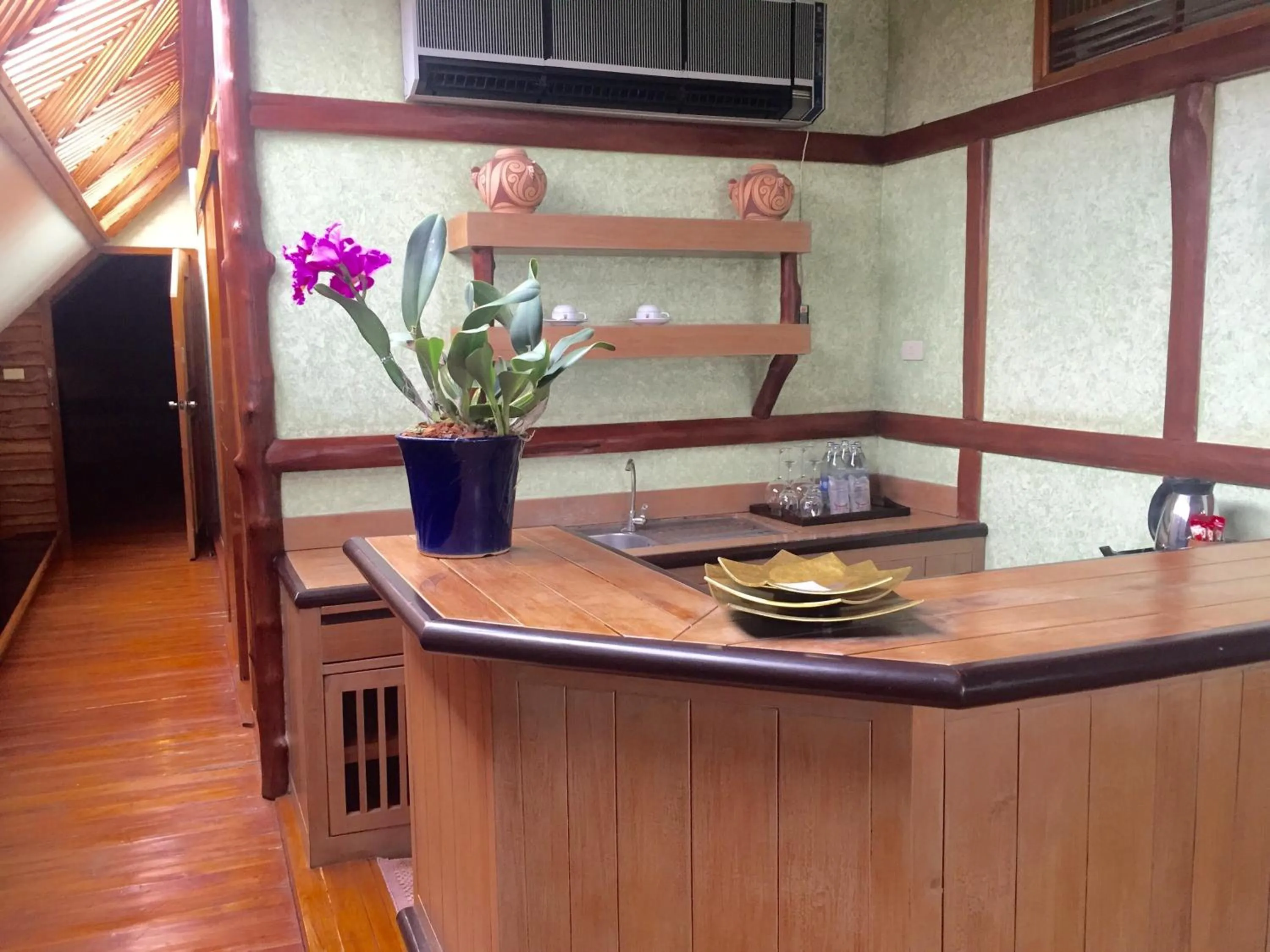 Kitchen or kitchenette in Phu Pha Nam Resort