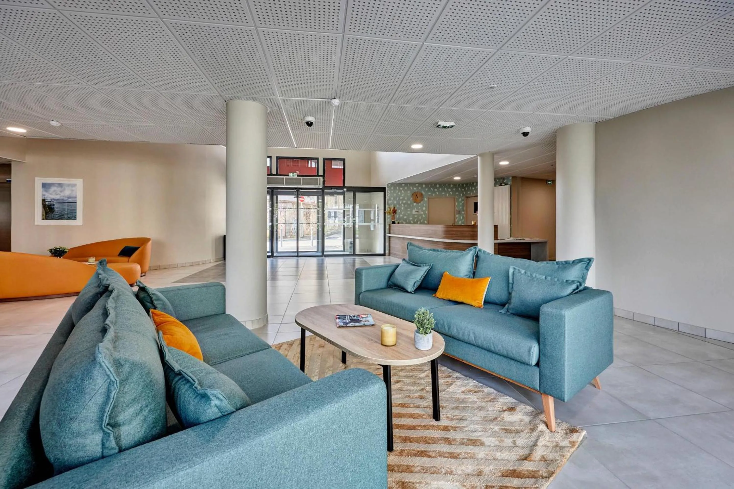 Lobby or reception in Quality Aparthotel Cherbourg