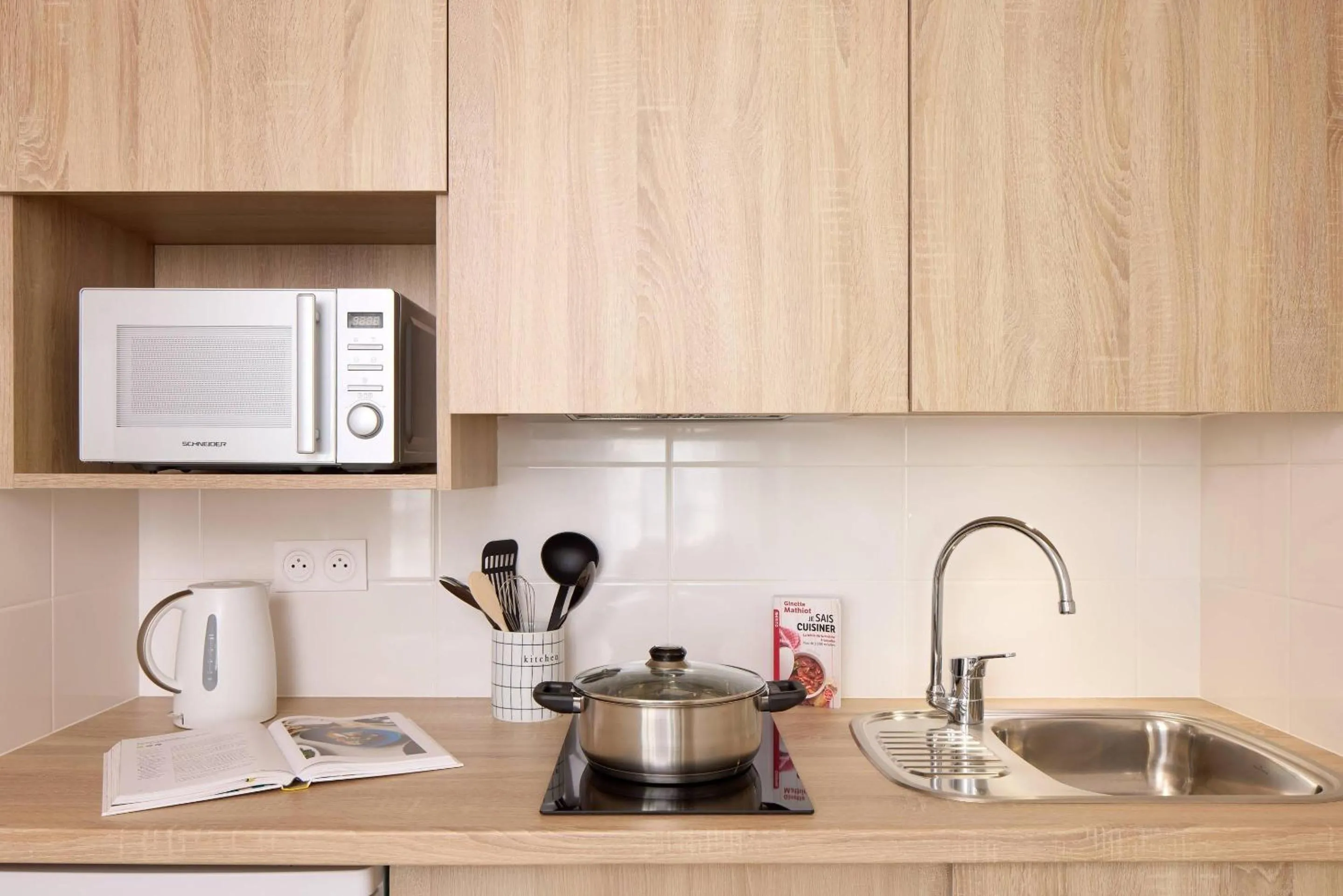 Bedroom in Quality Aparthotel Cherbourg