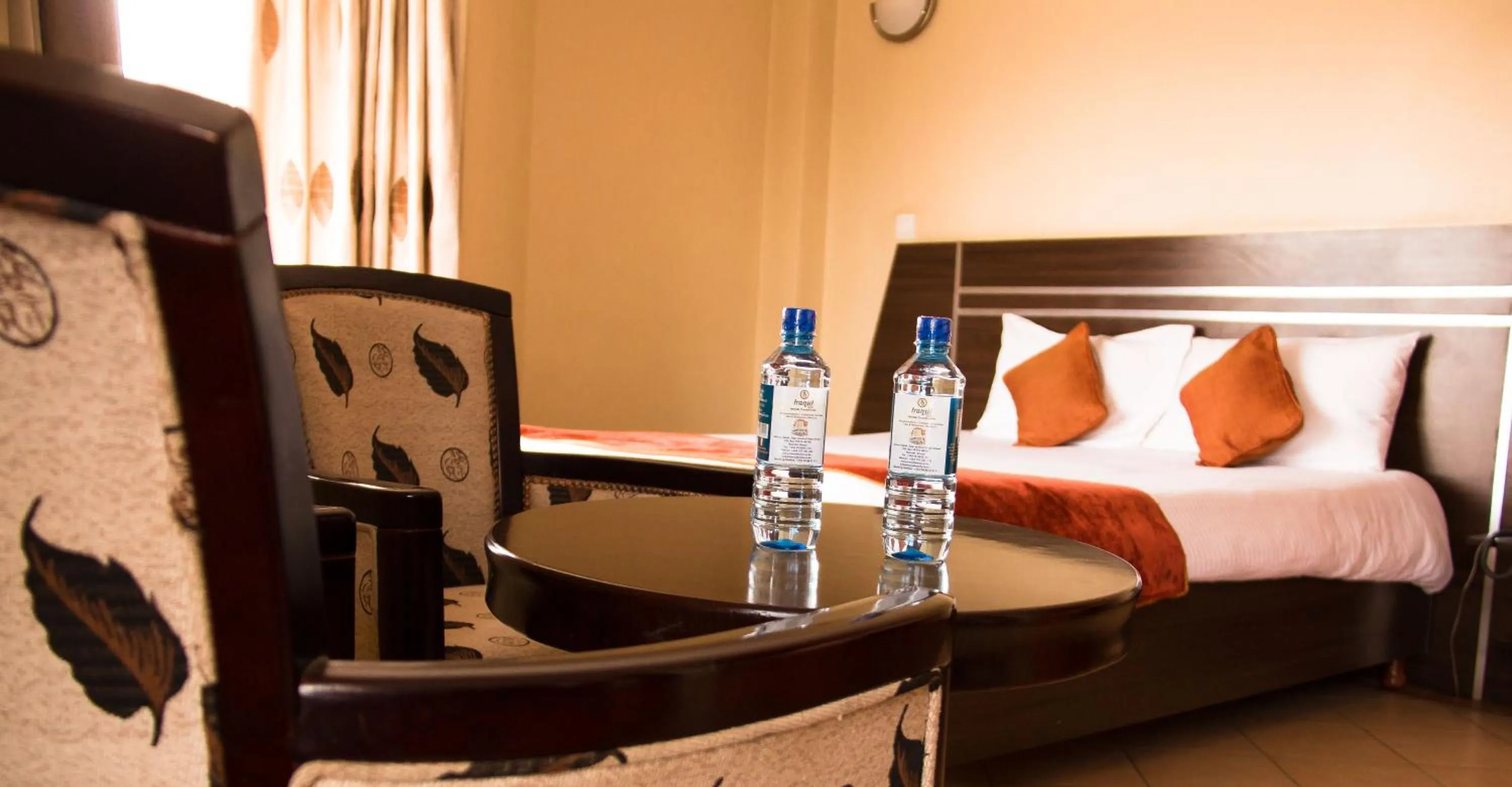 Bed in Nairobi Transit Hotel