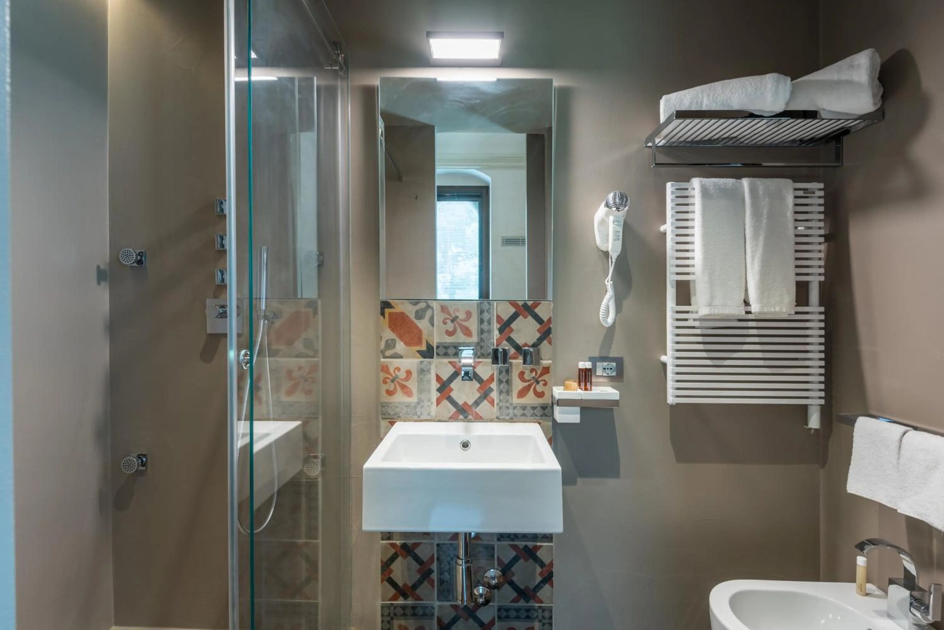 Bathroom in Villa Boscarino Boutique Hotel & Spa