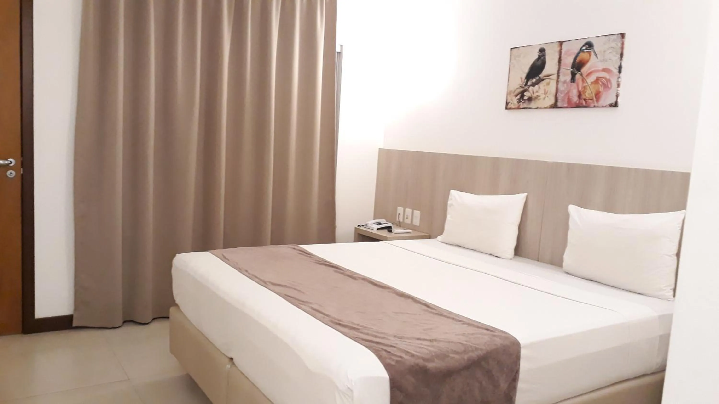 Bed in Pena Branca Hotel e Eventos