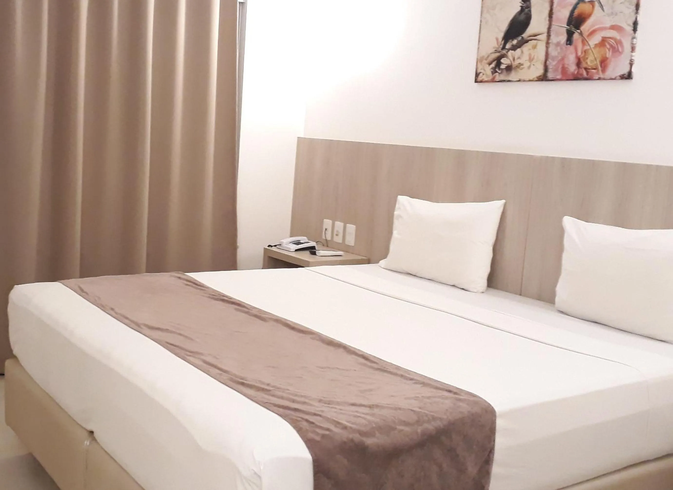 Bed in Pena Branca Hotel e Eventos