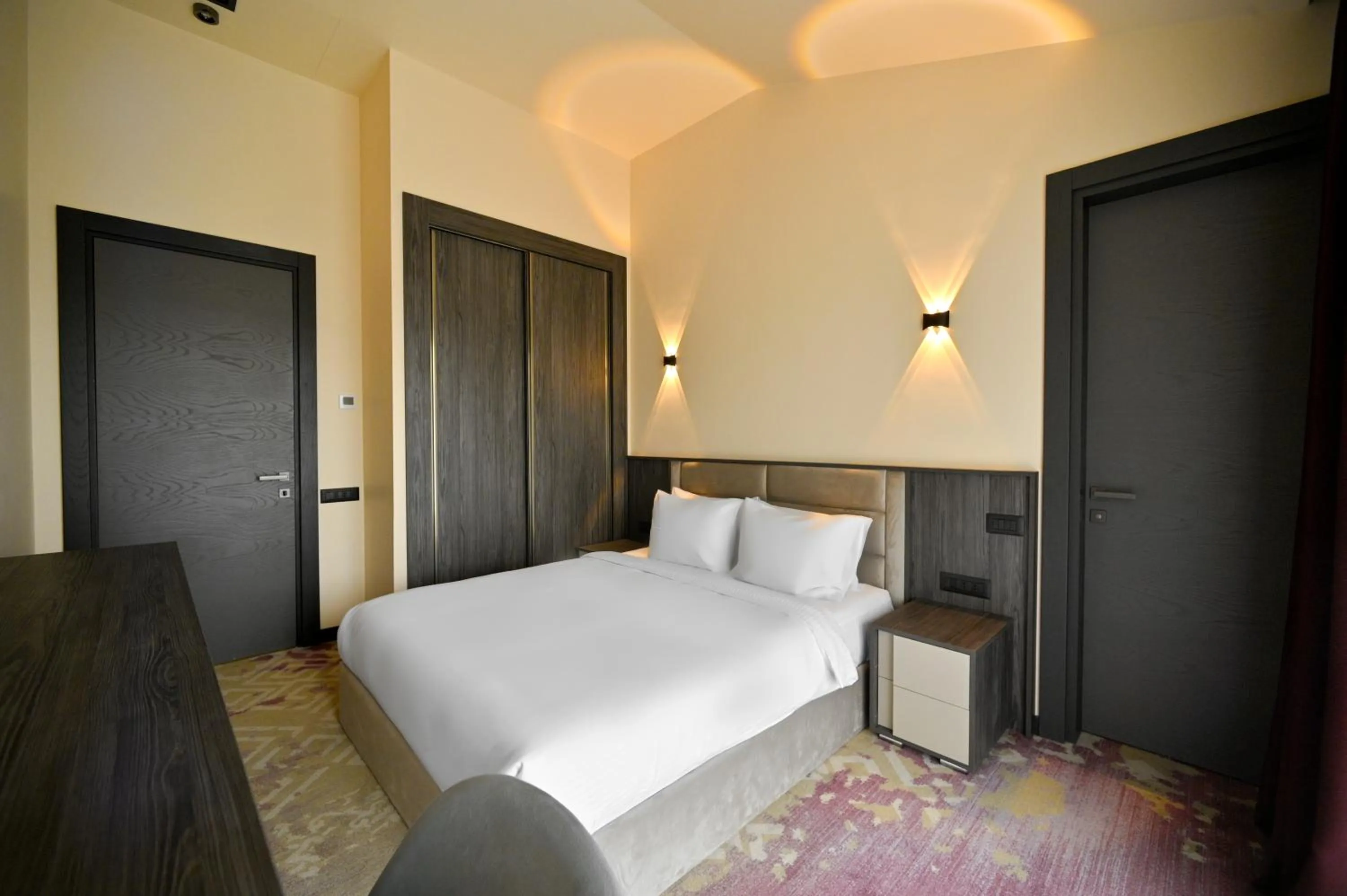 Bed in SIA Resort and SPA