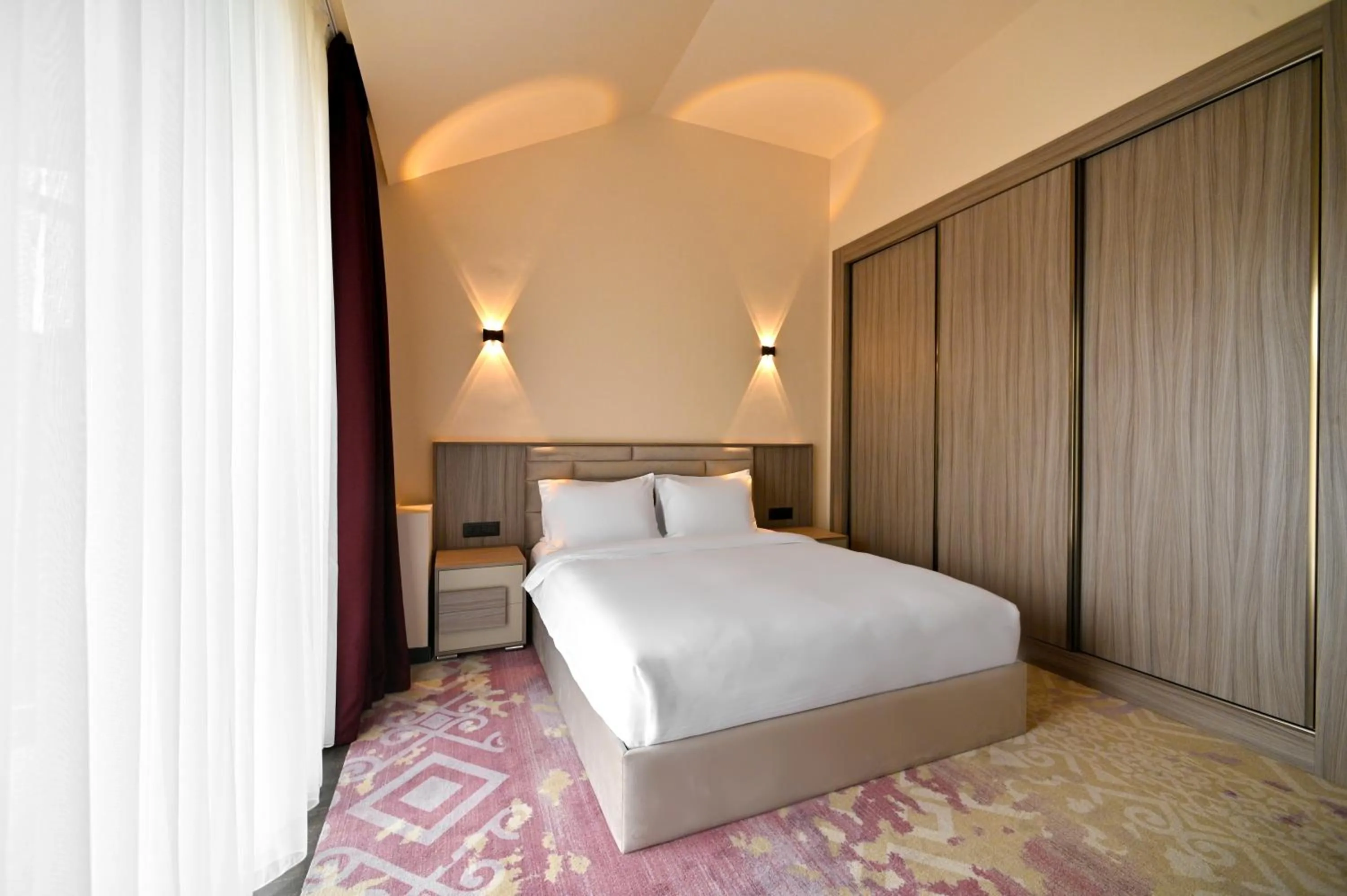 Bed in SIA Resort and SPA