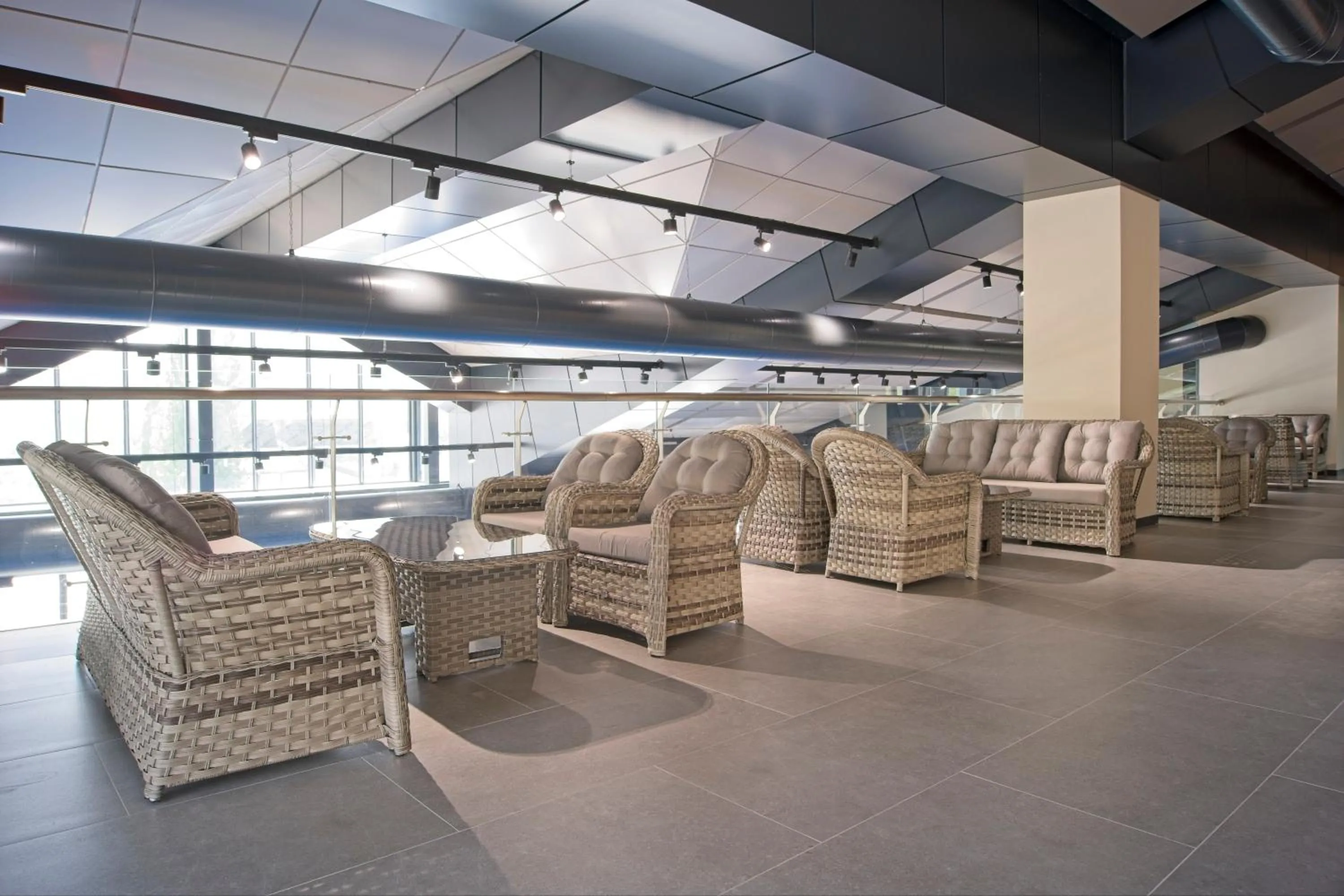 Seating area in SIA Resort and SPA