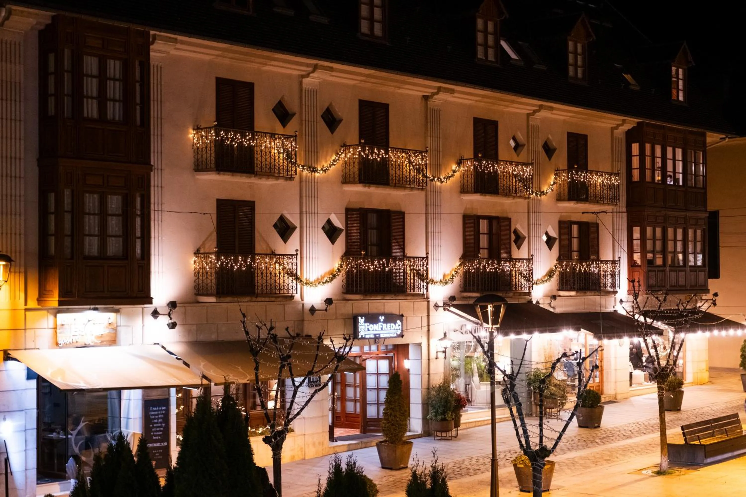 Property building in Hotel Fonfreda