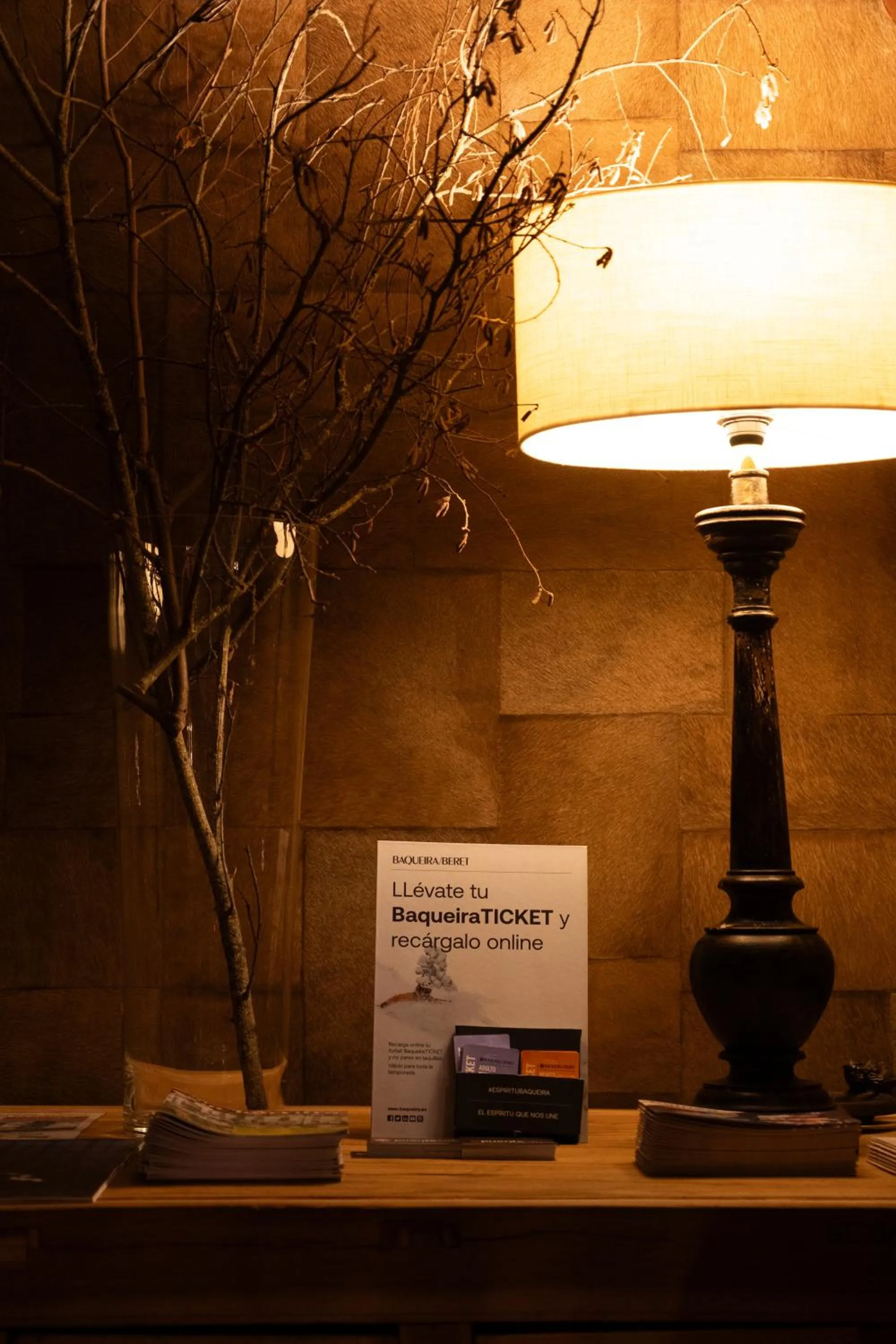 Decorative detail in Hotel Fonfreda