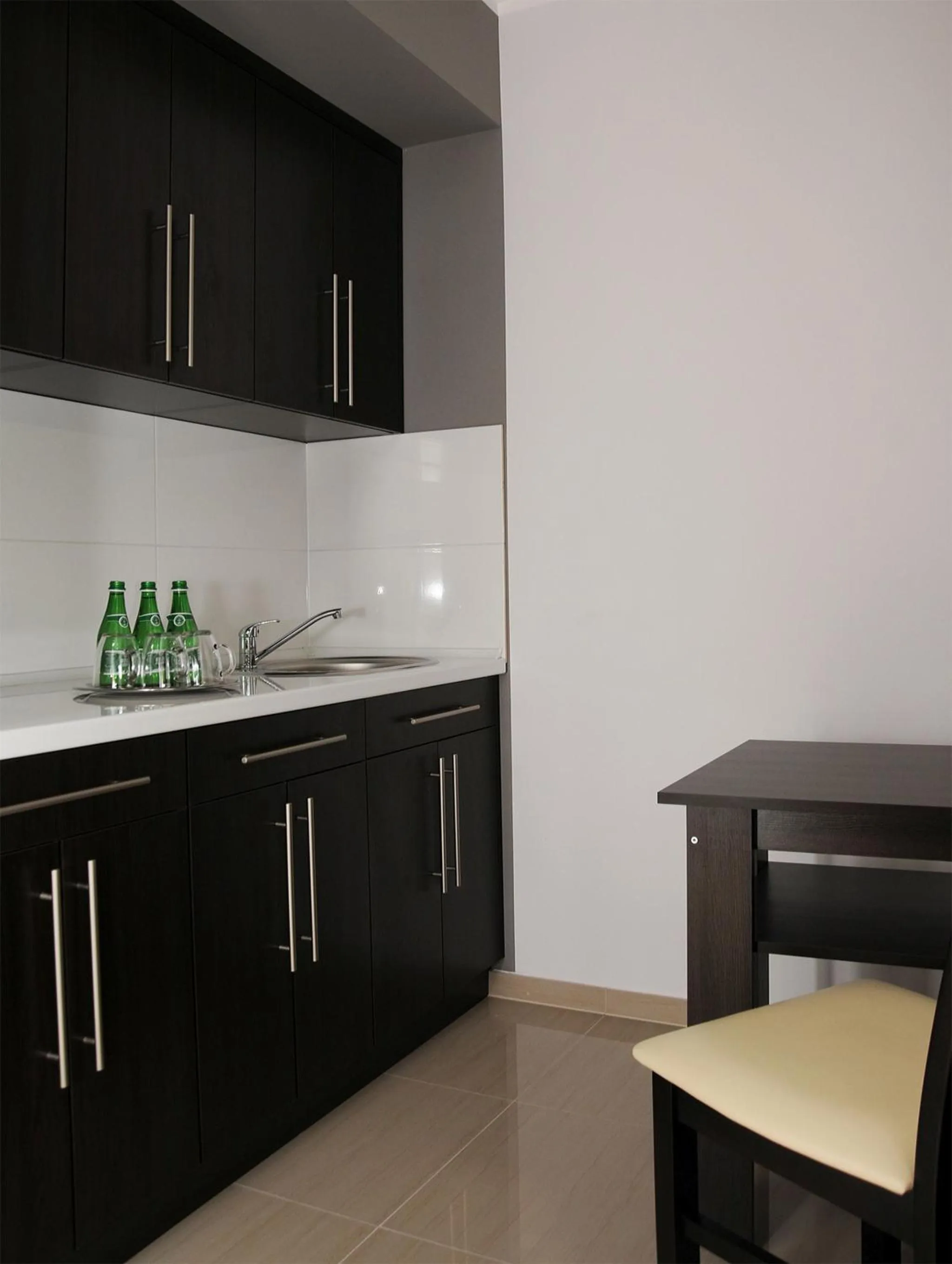 Kitchen or kitchenette in Hotel Klaudia