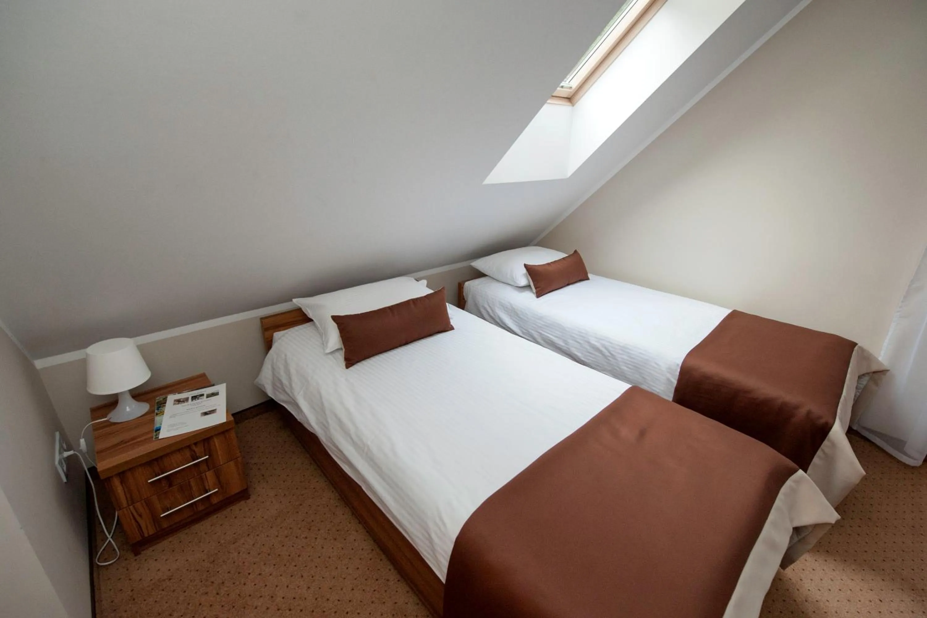 Bed in Hotel Klaudia