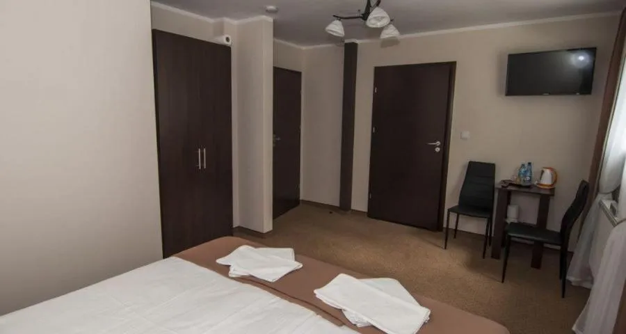 Bed in Hotel Klaudia