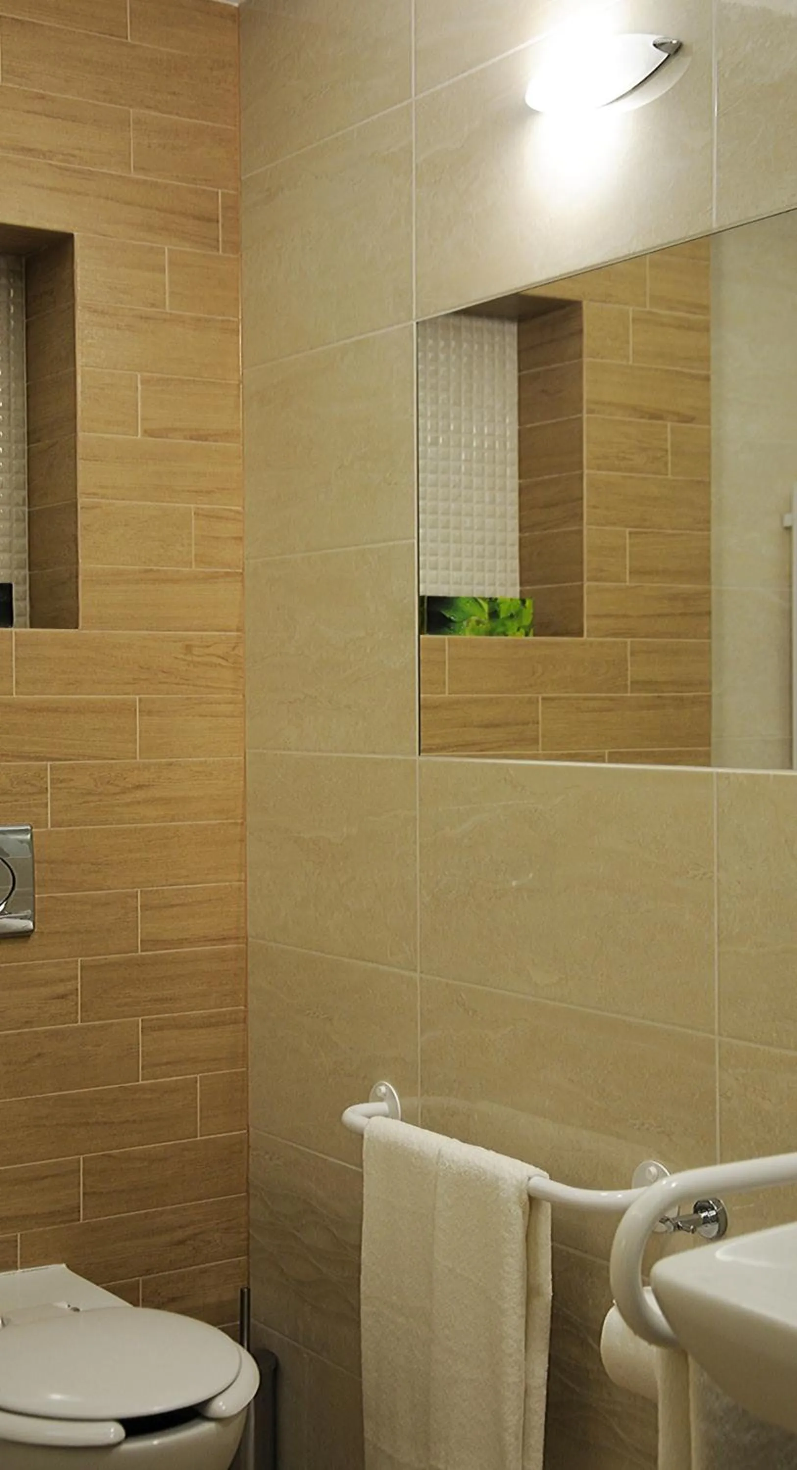 Bathroom in Hotel Klaudia