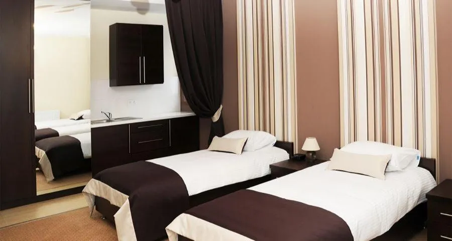 Bed in Hotel Klaudia