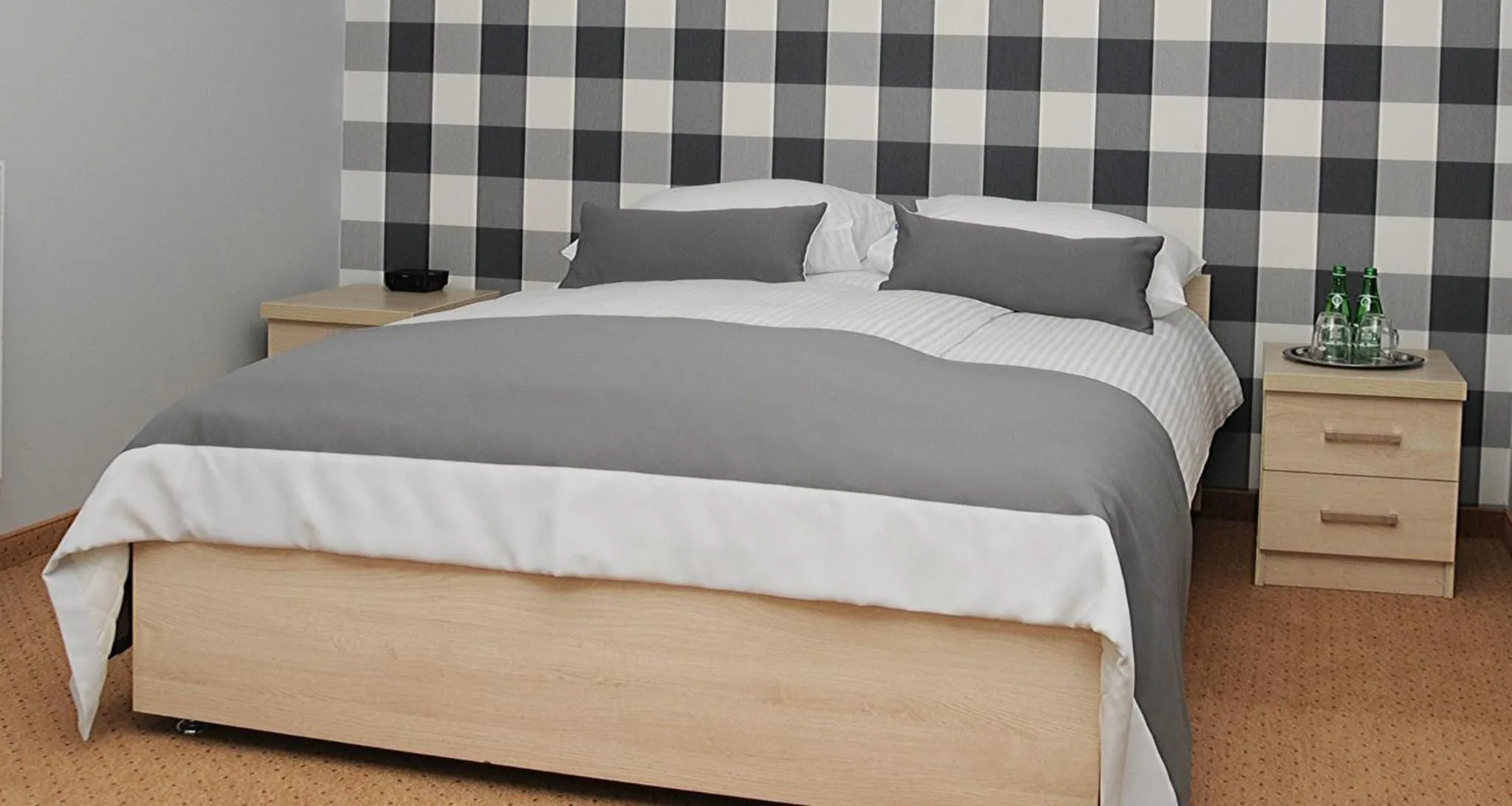 Bed in Hotel Klaudia