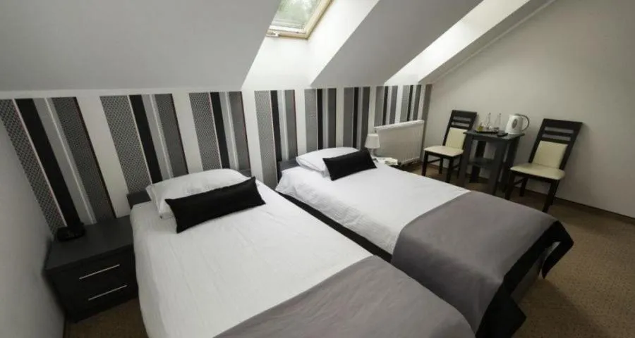 Bed in Hotel Klaudia