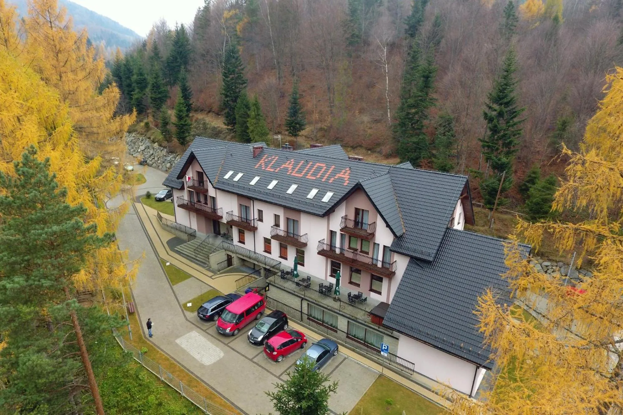 Property building in Hotel Klaudia