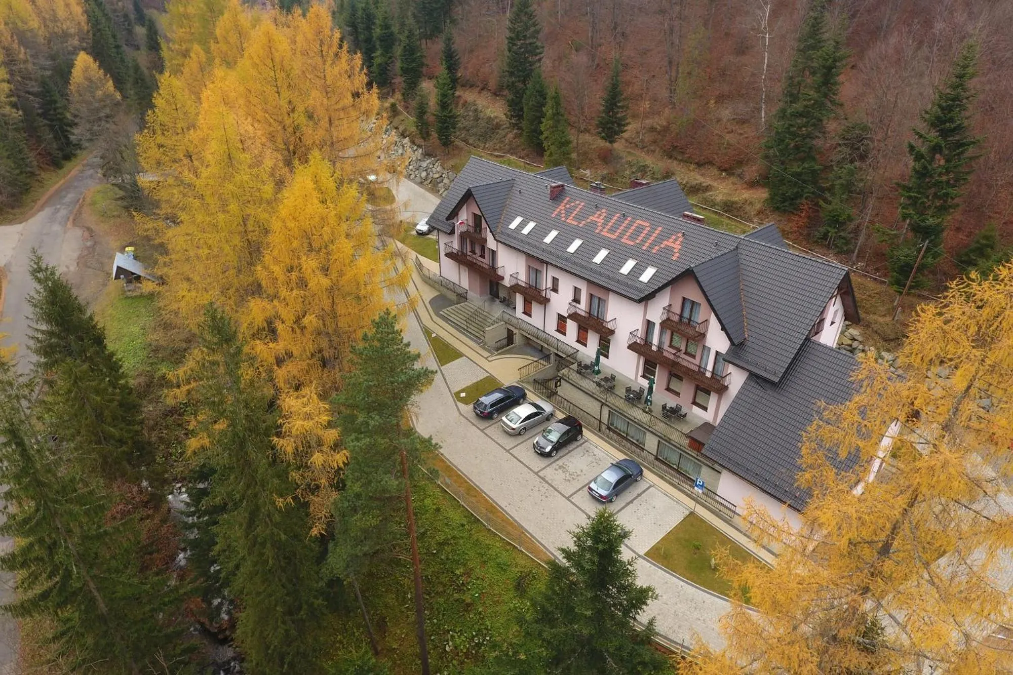 Bird's eye view in Hotel Klaudia