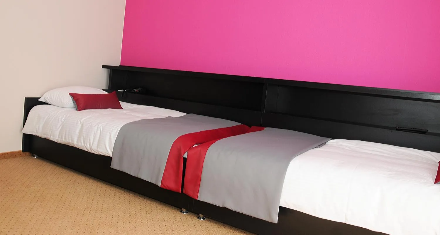 Bed in Hotel Klaudia